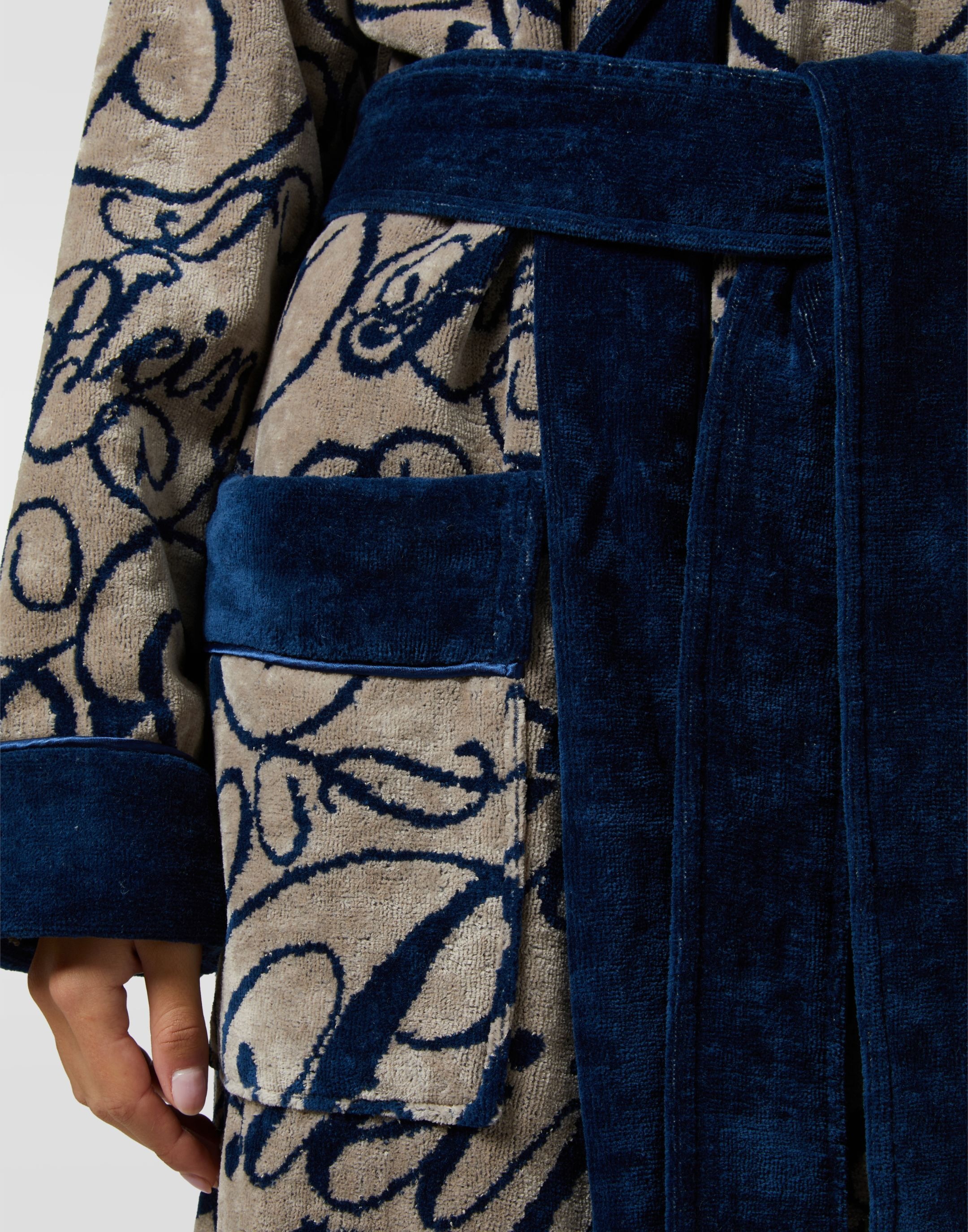 PHILIPP PLEIN Bademantel »Hooded Bathrobe Signature«