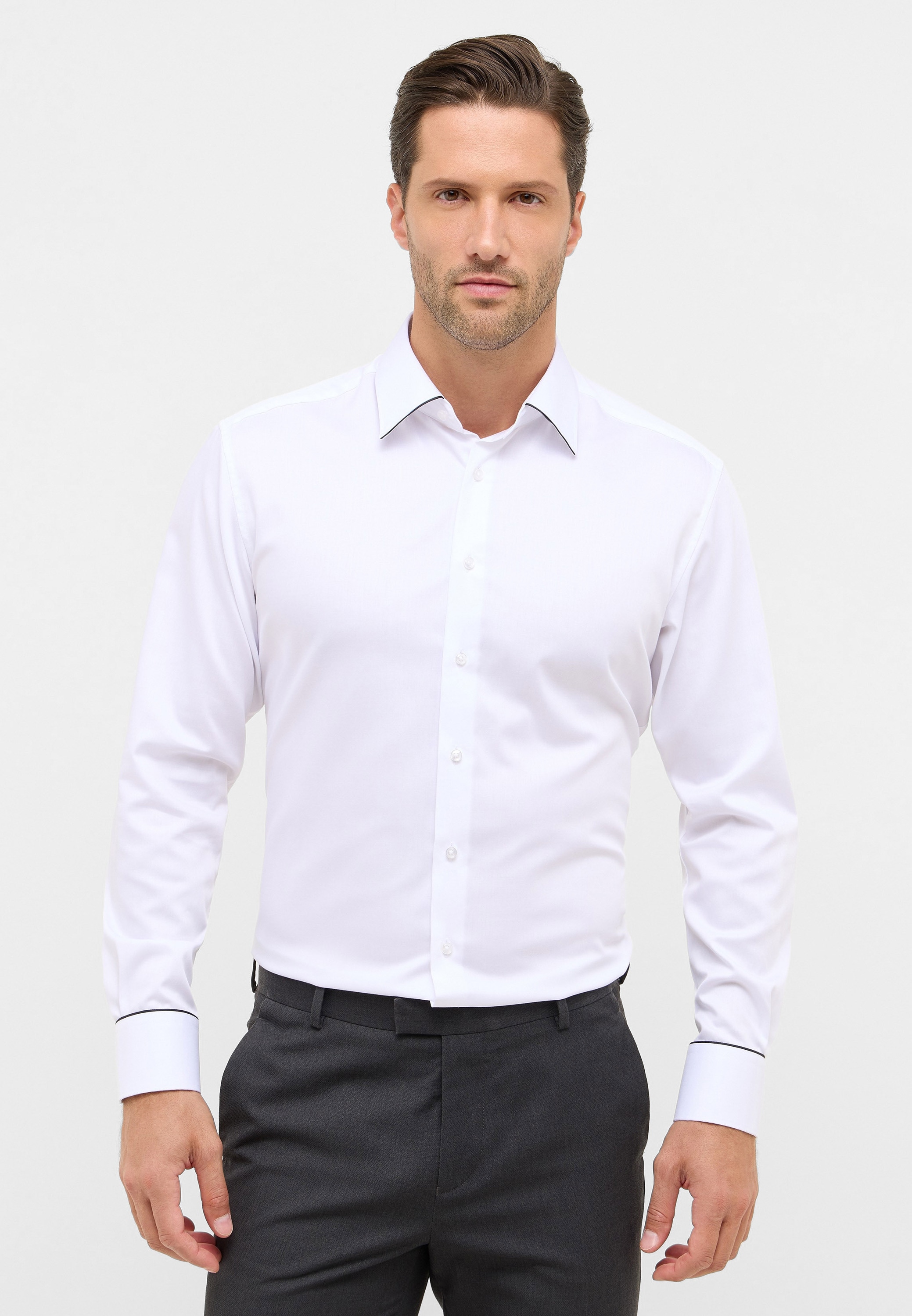 Eterna Langarmhemd "MODERN FIT", NON IRON (bügelfrei) günstig online kaufen