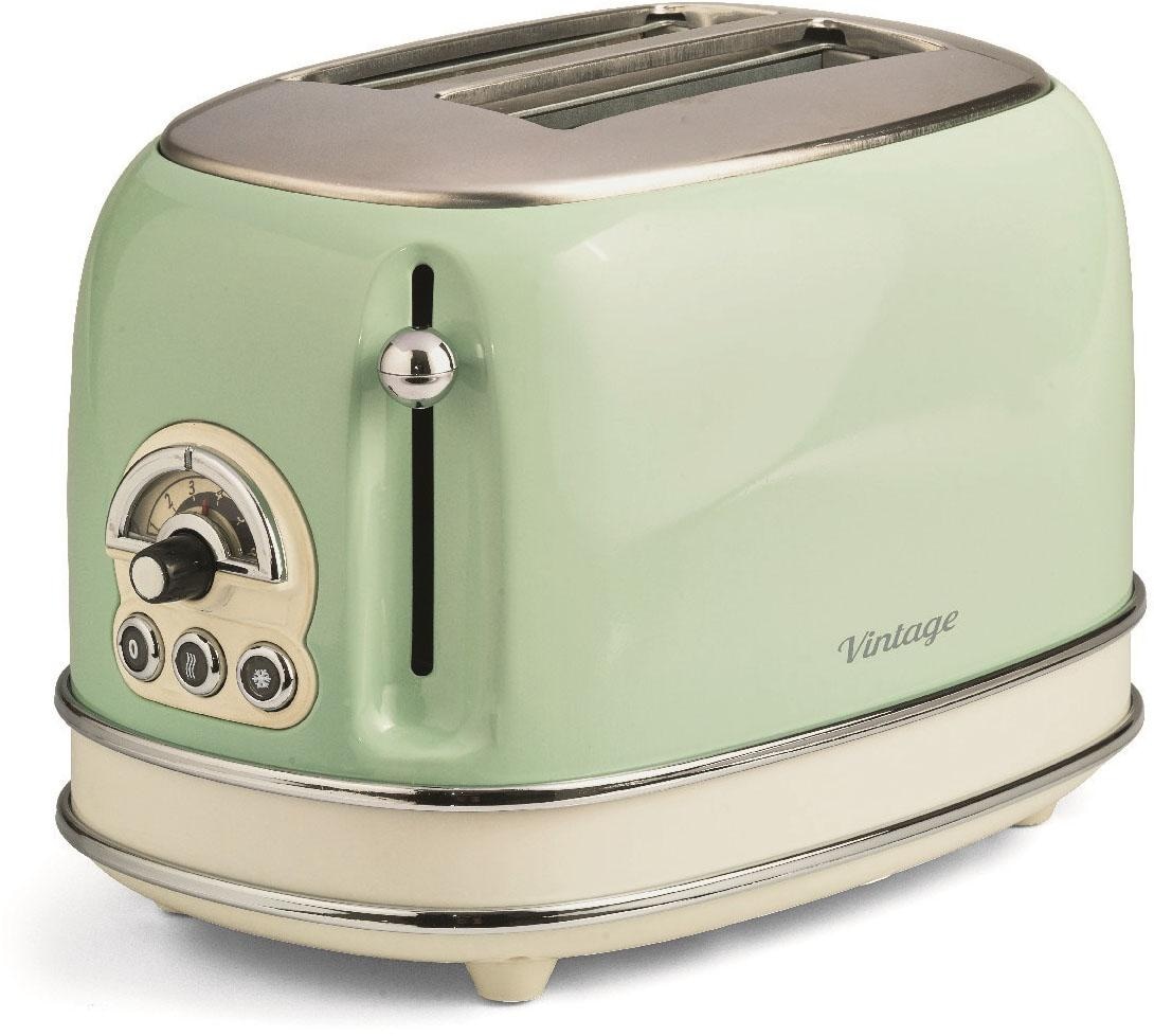 Ariete Toaster »Vintage«, 2 kurze Schlitze, für 2 Scheiben, 810 W