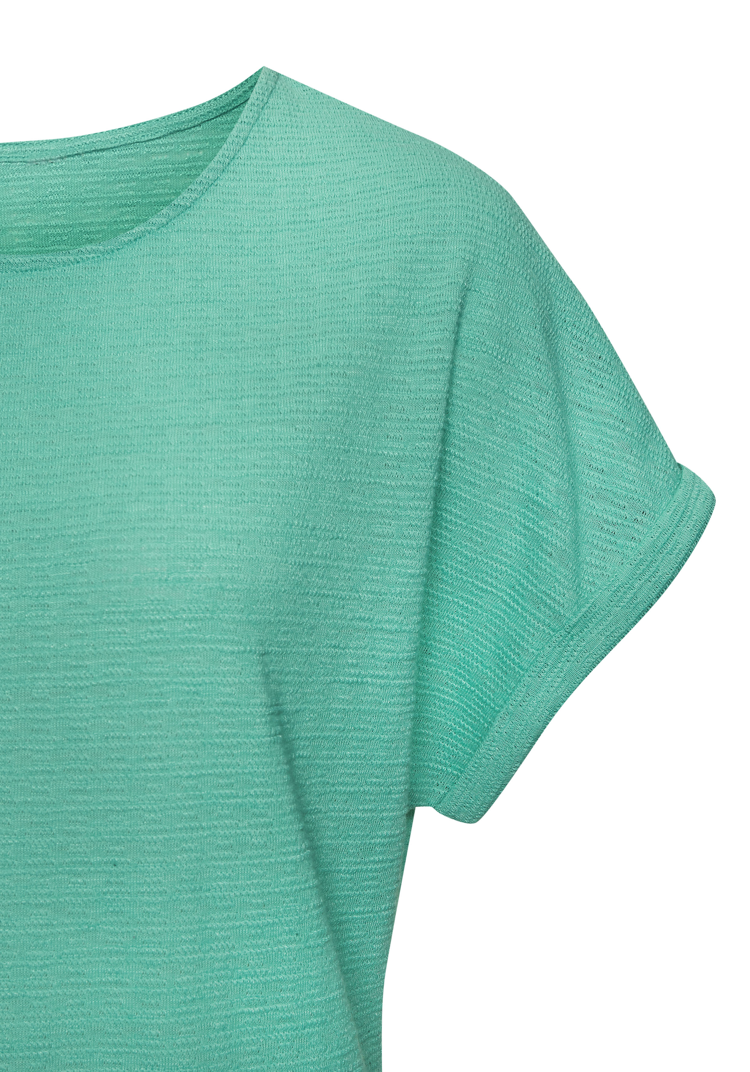 Thumbnail - Vivance T-Shirt "mit modischer Struktur" aus bügelfreier Qualität mit Baumwolle