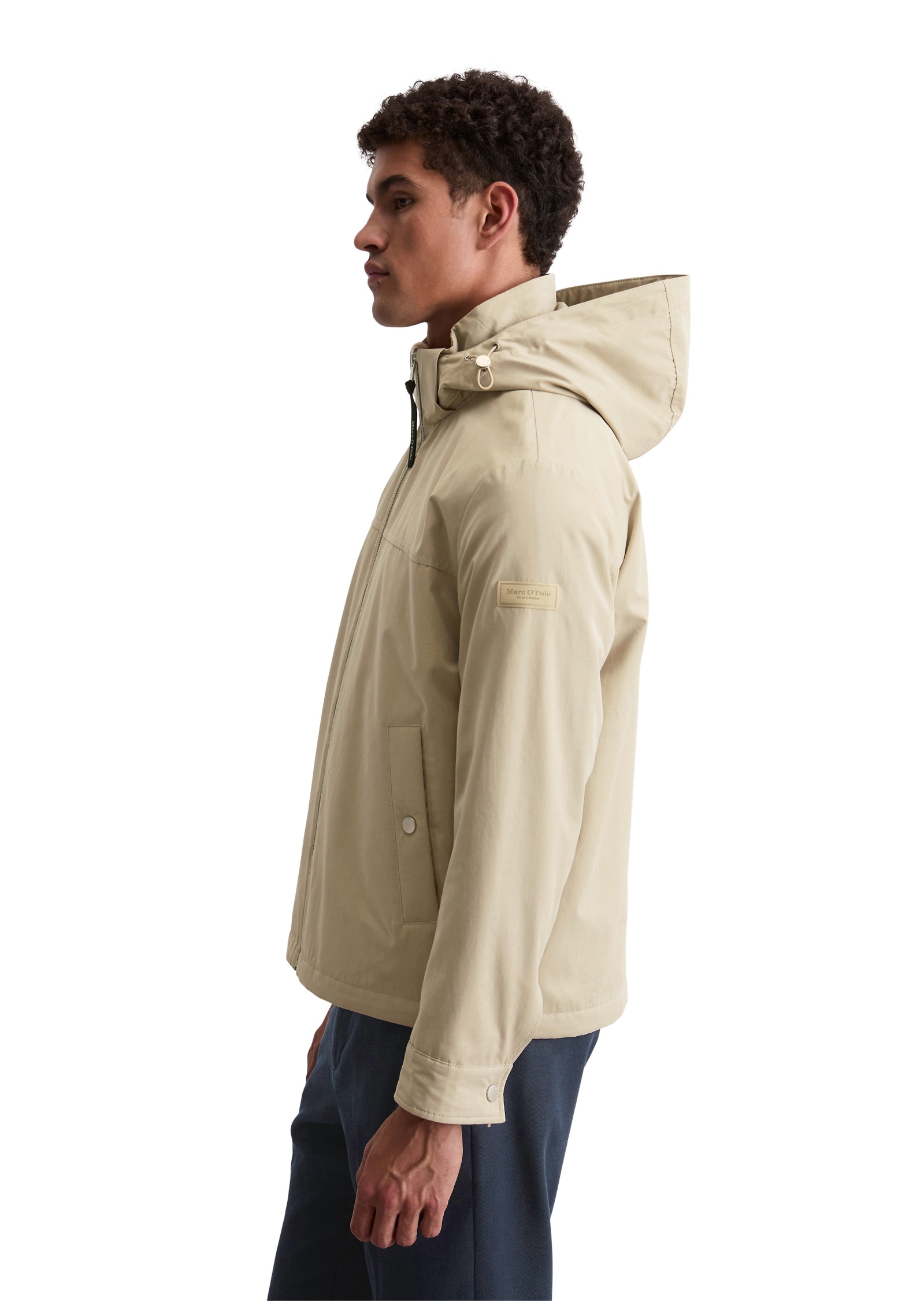Marc O'Polo Outdoorjacke »aus wasserabweisendem Technical Poly Cotton«