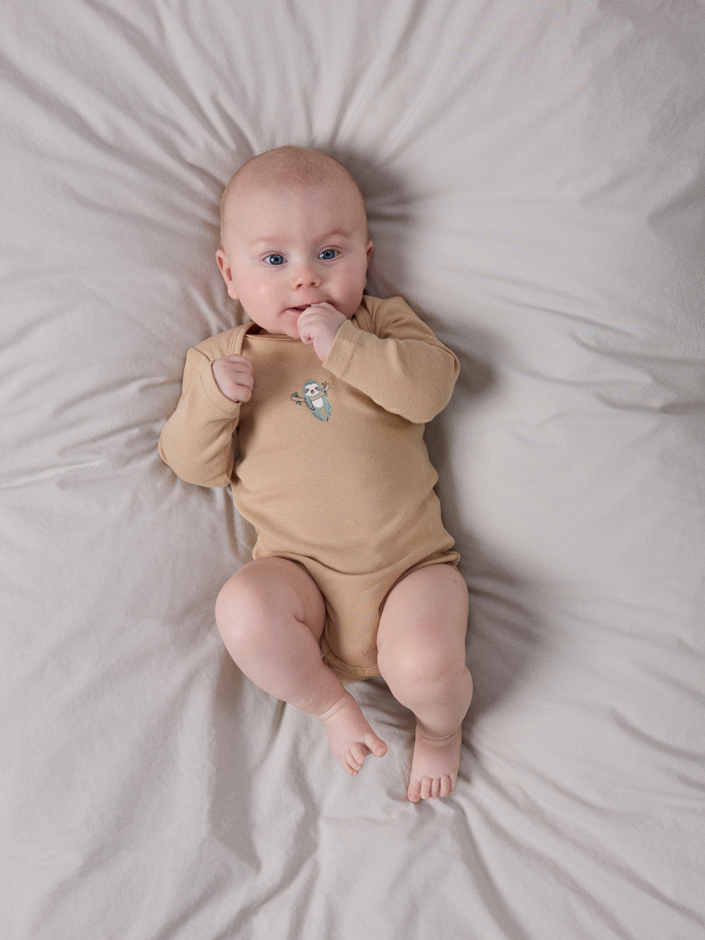 Name It Langarmbody »NBNBODY 3P LS SLOTH NOOS« Packung, 3 Baumwolle