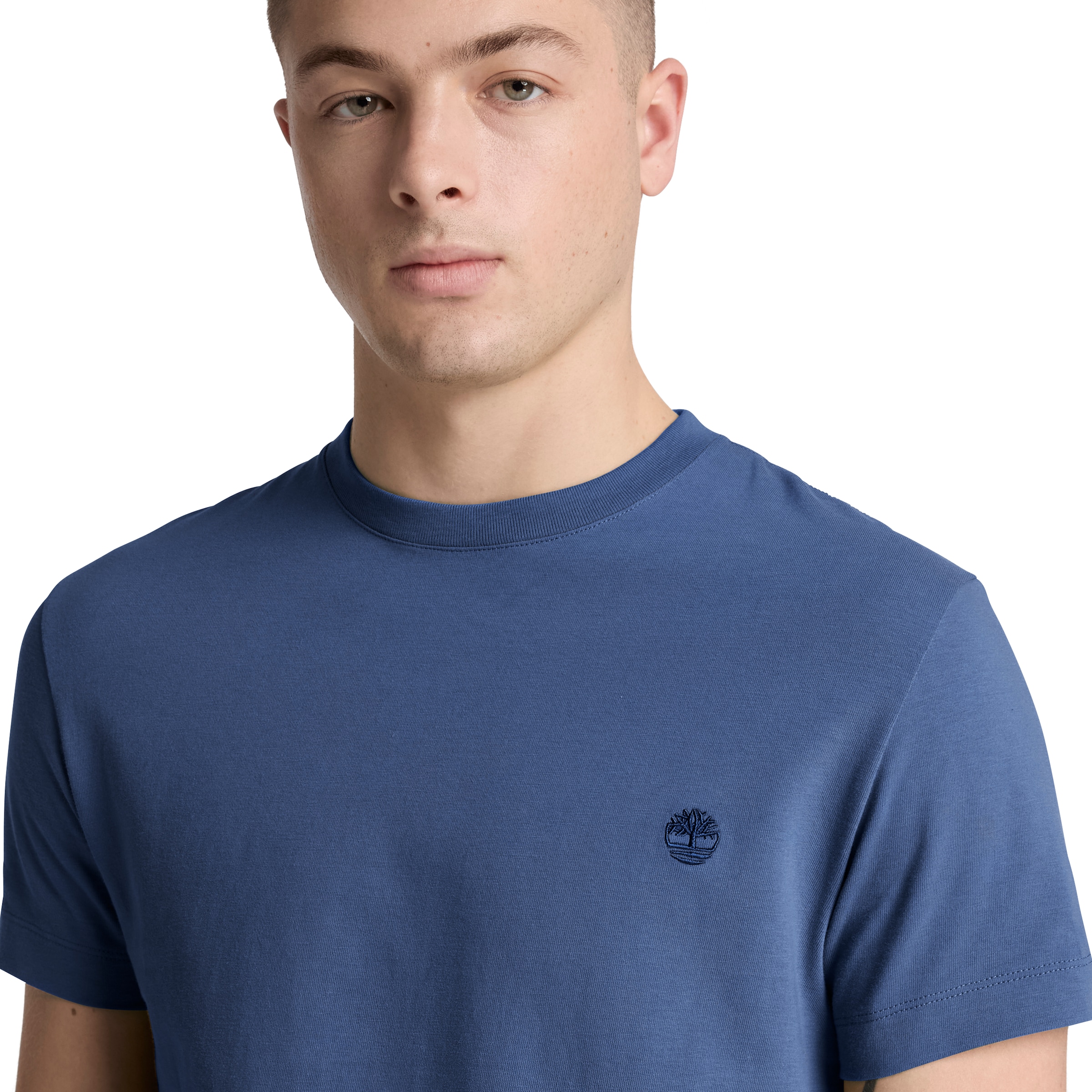 Timberland T-Shirt »DUNSTAN RIVER - SS Tee (Slim)« mit Rundhalsausschnitt, Kurzarm-Design, aus Baumwolle