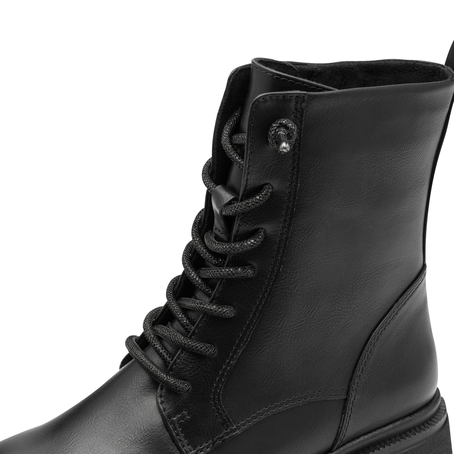 MARCO TOZZI Schnürstiefelette, Blockabsatz, Schnürboots mit Feel Me Ausstattung