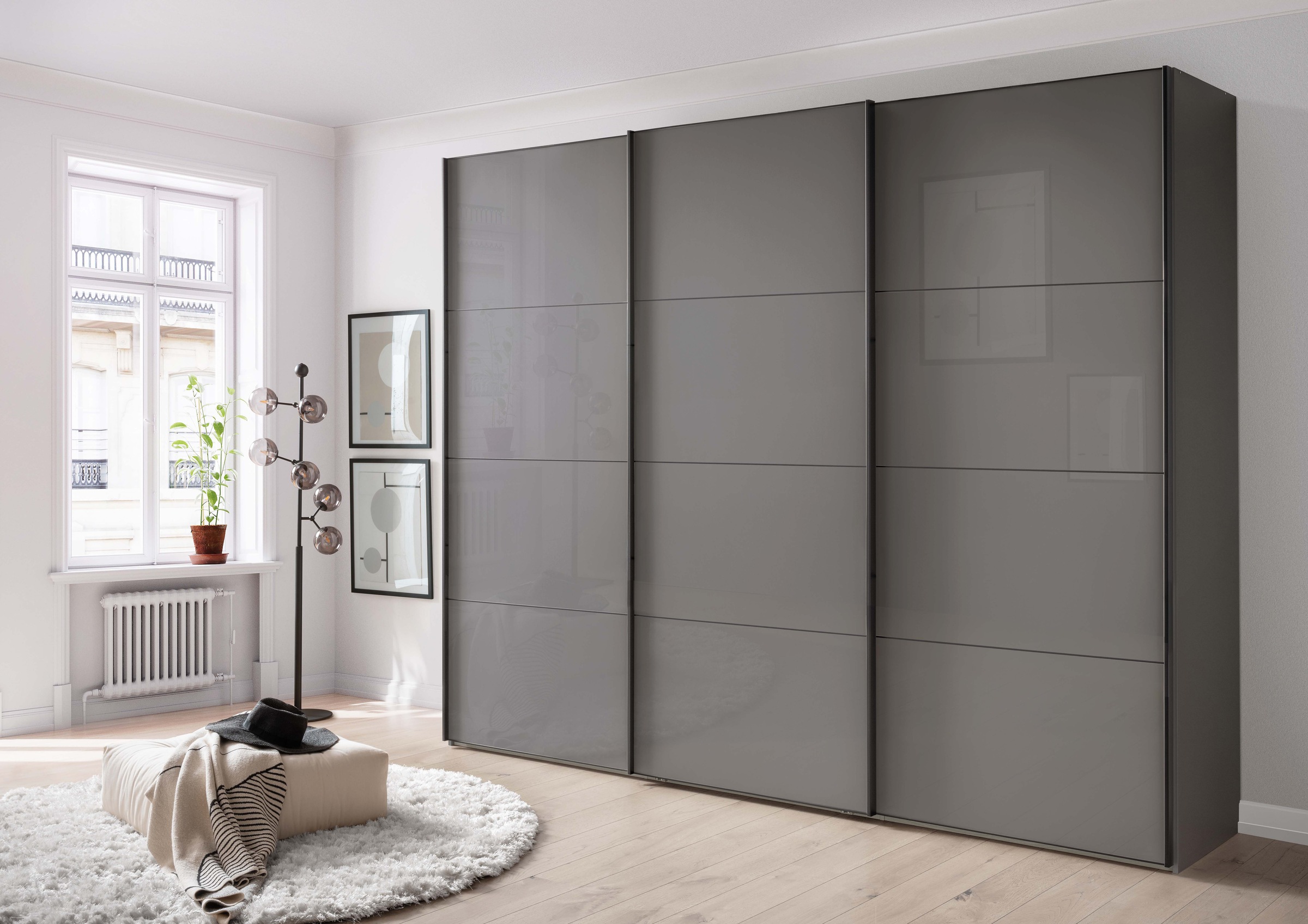 WIEMANN Schwebetürenschrank "Phoenix, Made in Germany, modernes Design, Hig günstig online kaufen