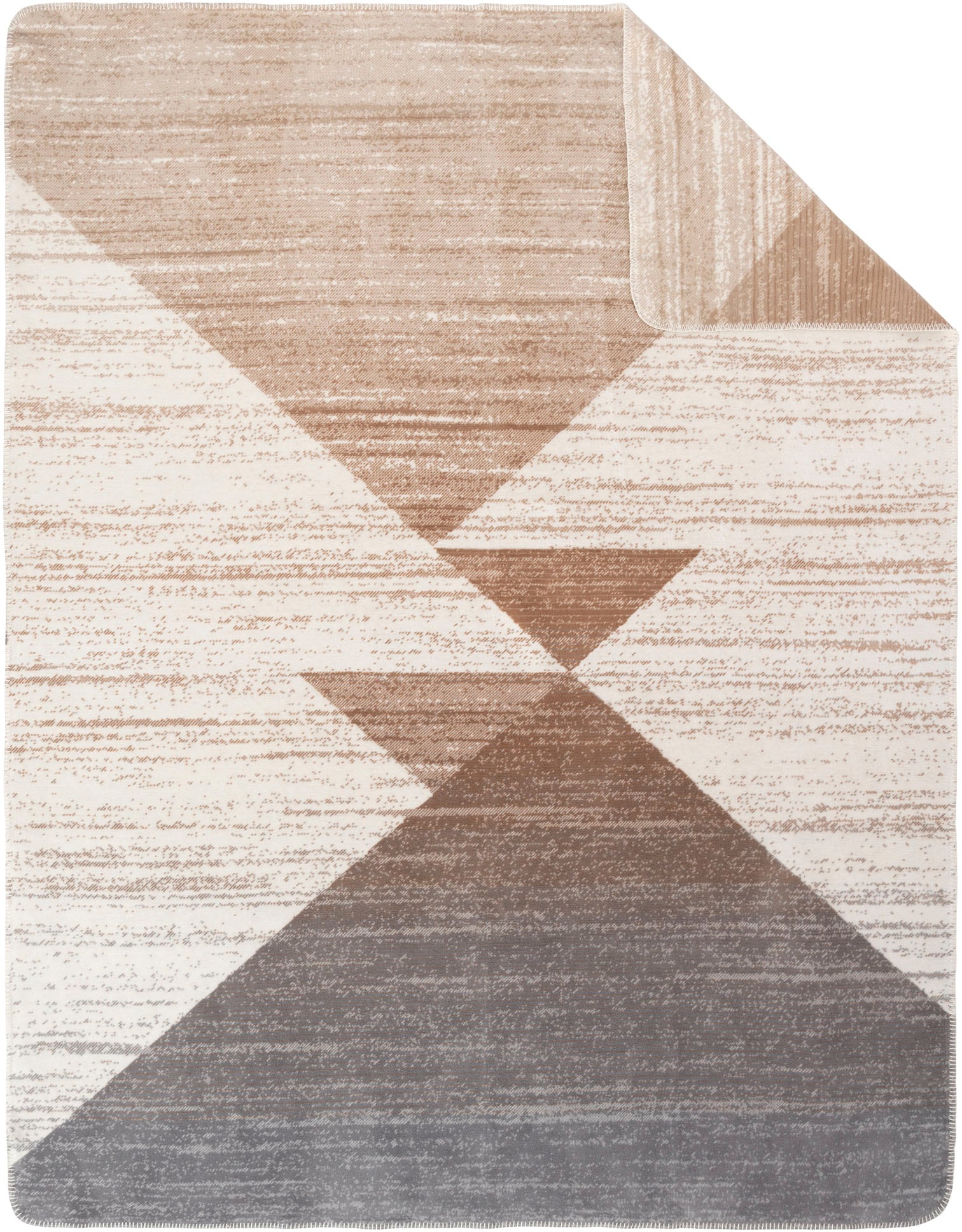 IBENA Wohndecke »Jacquard Decke Minuf«, mit geometrischem Muster | BAUR