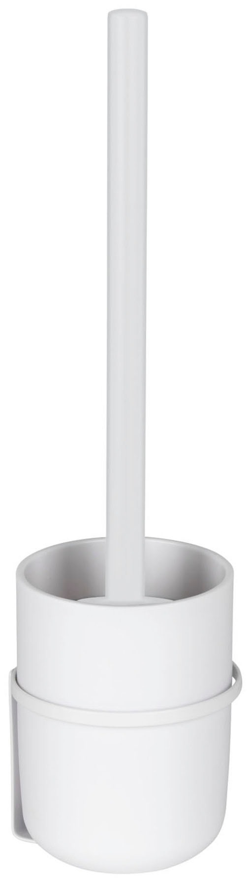 WENKO WC-Garnitur »Turbo-Loc® Carpino«, aus Kunststoff-Metall, weiß, Befestigen ohne Bohren