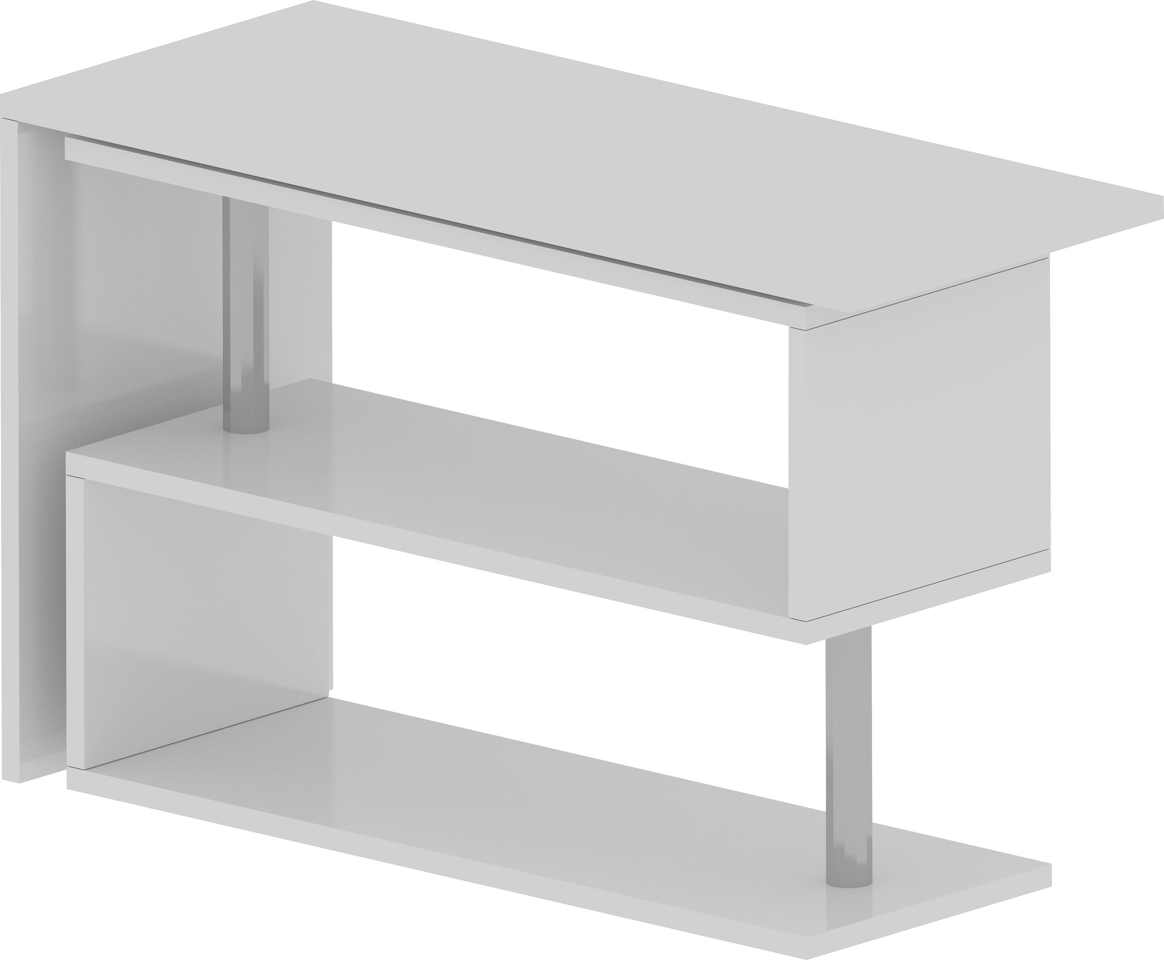 INOSIGN Schreibtisch »Volta, Made in Italy«, multifunktional - als Computertisch, Eckschreibtisch oder Sideboard