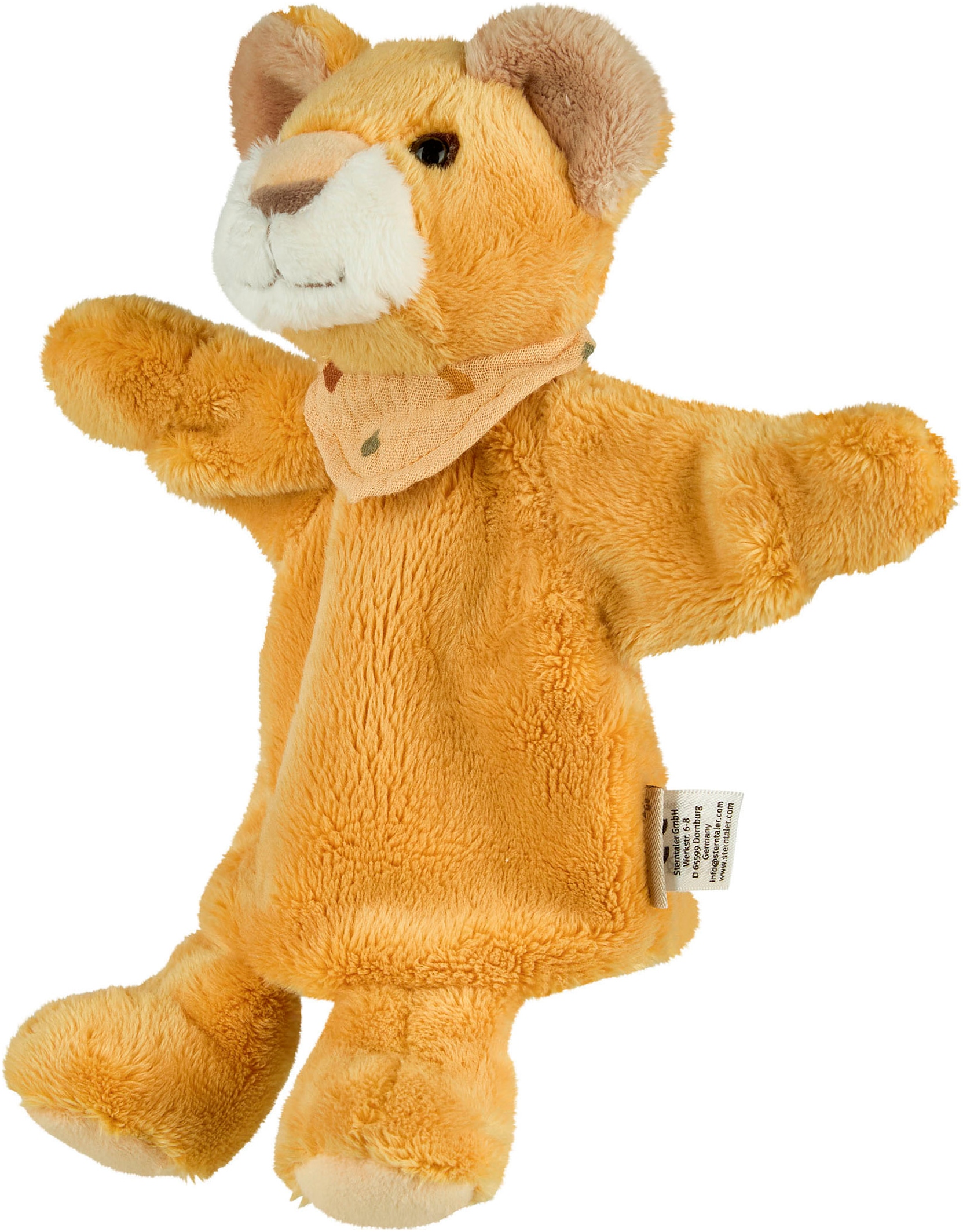 Sterntaler® Handpuppe »Löwe Leo«, speziell für Kinderhände
