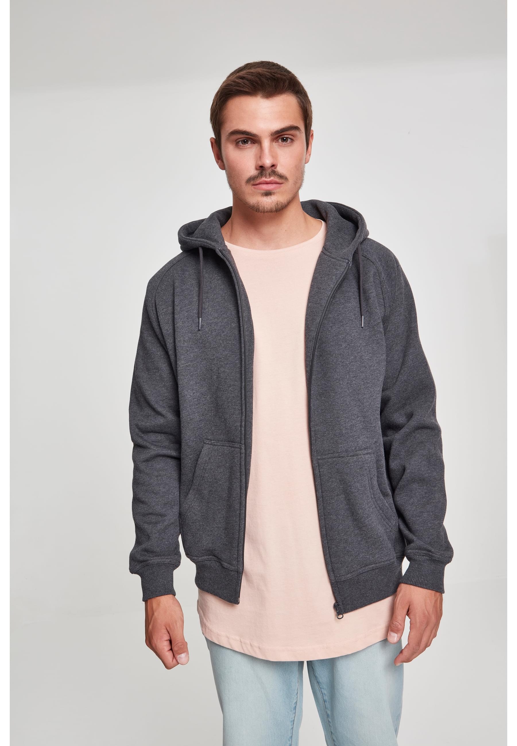 URBAN CLASSICS Sweatjacke »Urban Classics Herren Zip Hoody«