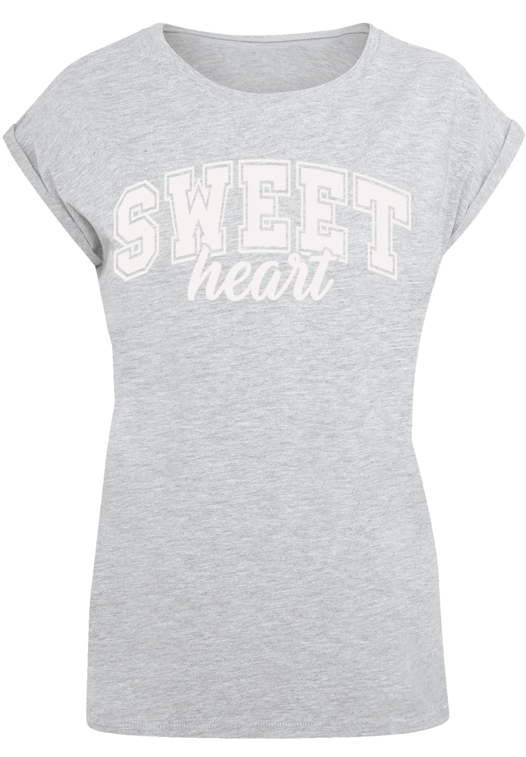 F4NT4STIC T-Shirt »Sweet Heart Uni Valentinstag«, Premium Qualität