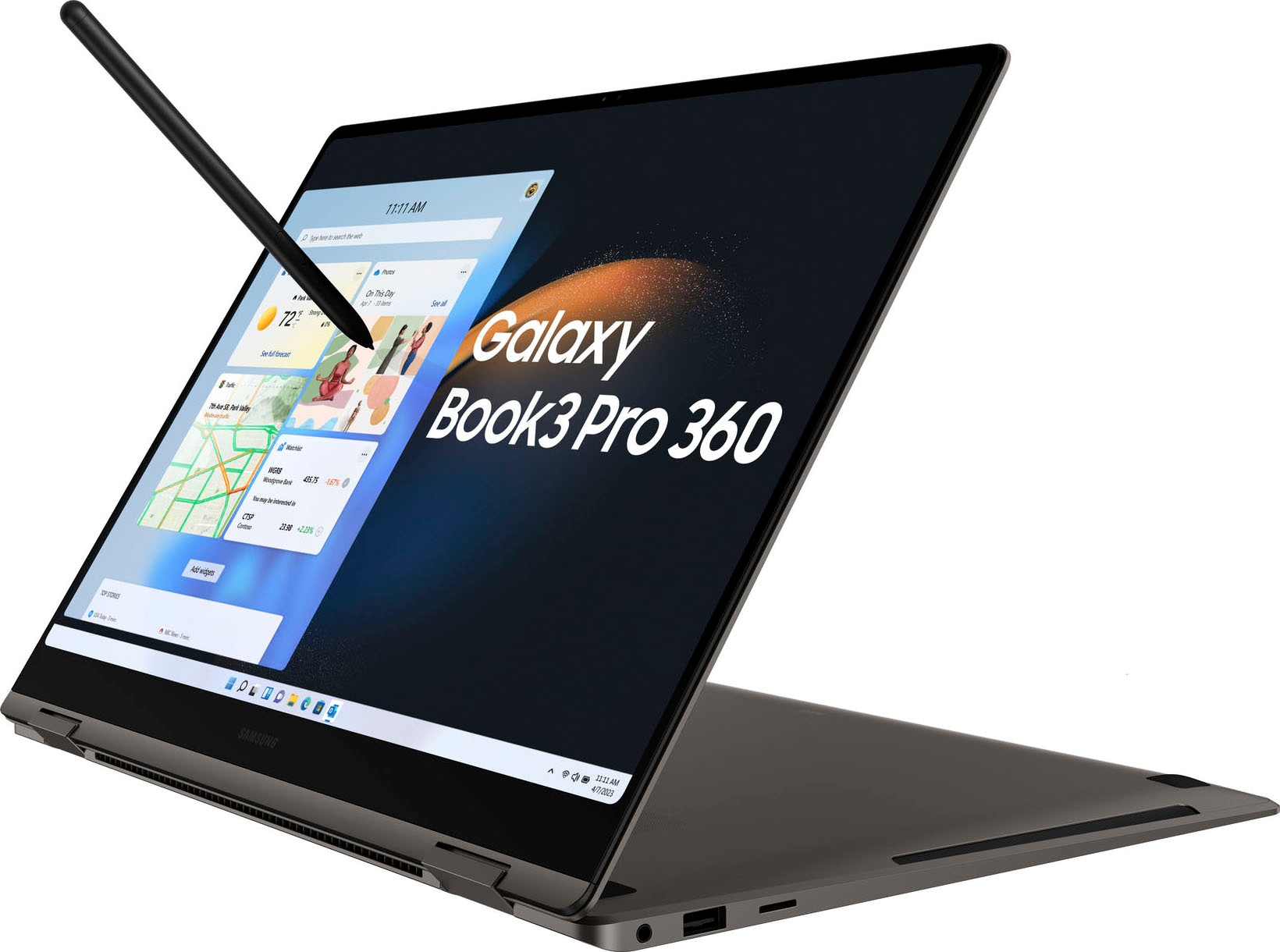 Samsung Convertible Notebook »Galaxy Book3 Pro 360«, 40,62 cm, / 16 Zoll, Intel, Core i5, Iris Xe Graphics, 512 GB SSD