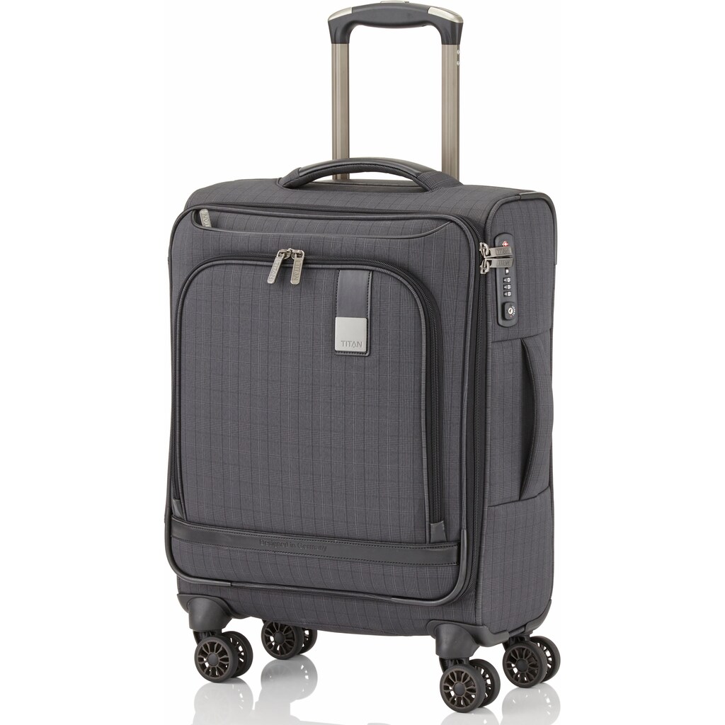 TITAN® Weichgepäck-Trolley »CEO, 55 cm«, 4 Rollen