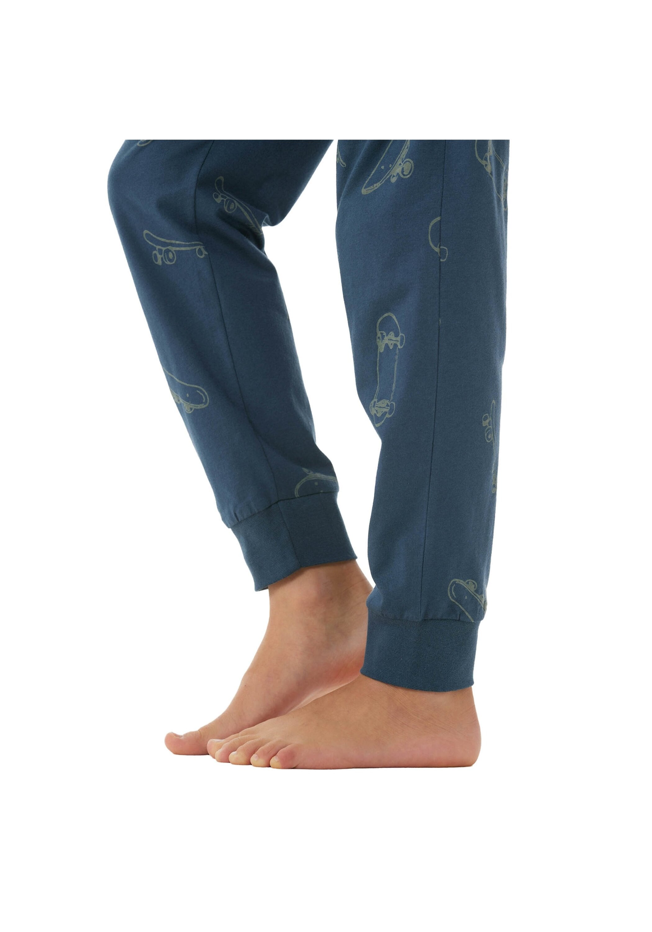 Schiesser Schlafanzug »Pyjama Nightwear Jungs Skateboards«