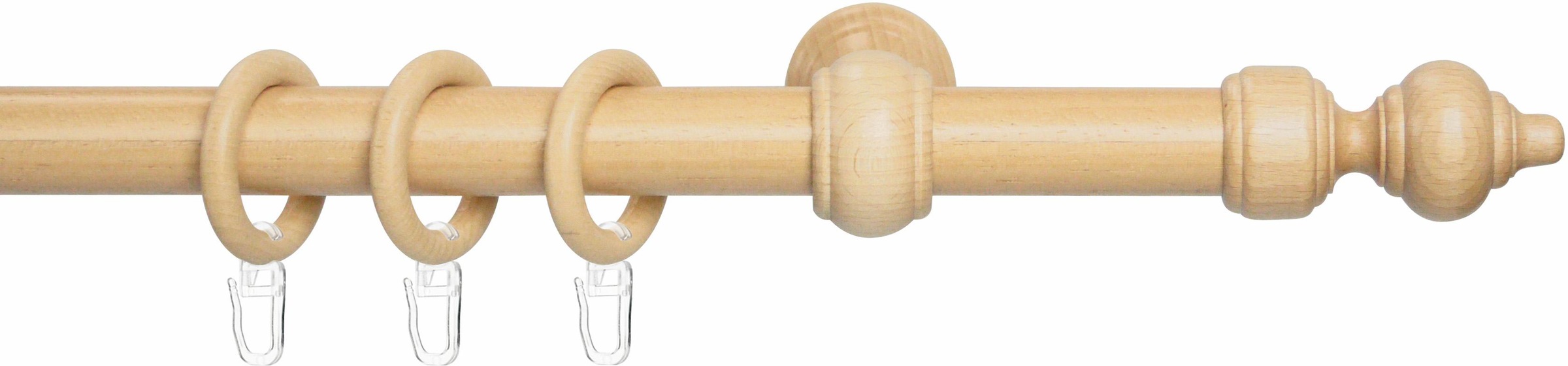 Good Life Gardinenstange "Trend" Ø 28 mm 1 läufig-läufig Fixmaß günstig online kaufen