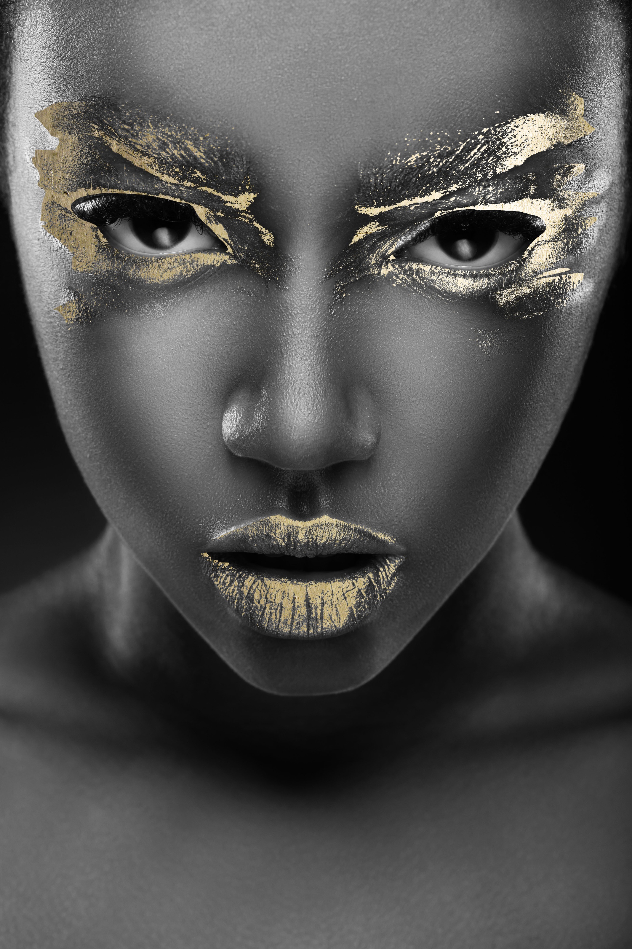 queence Acrylglasbild "Behdeti" Bilder von Frauen  Fashion  Frau  Gemälde günstig online kaufen