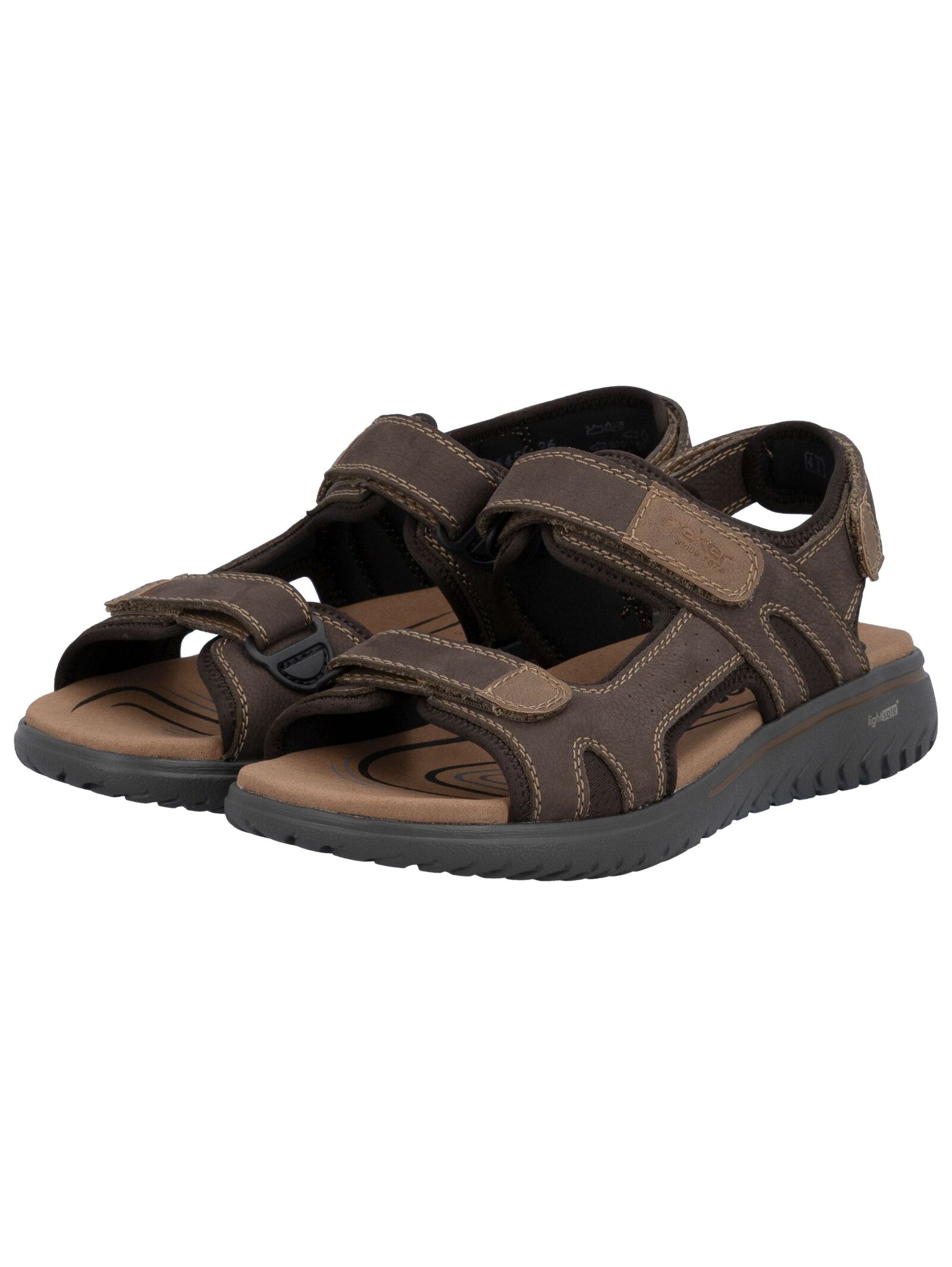 Rieker Sandale »Rieker Sandalen Leder/Textil«