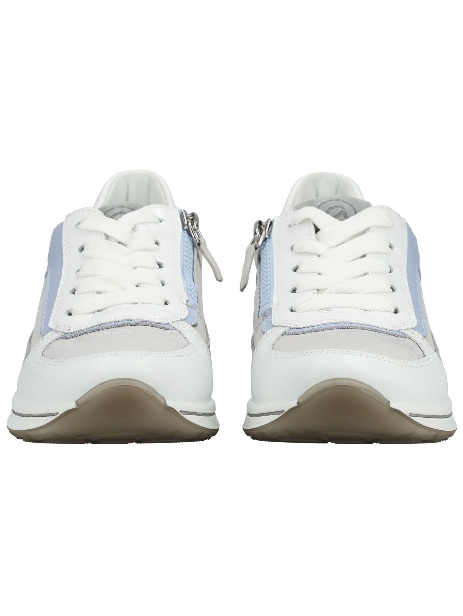 Ara Sneaker Leather White/Silver Size 40 2