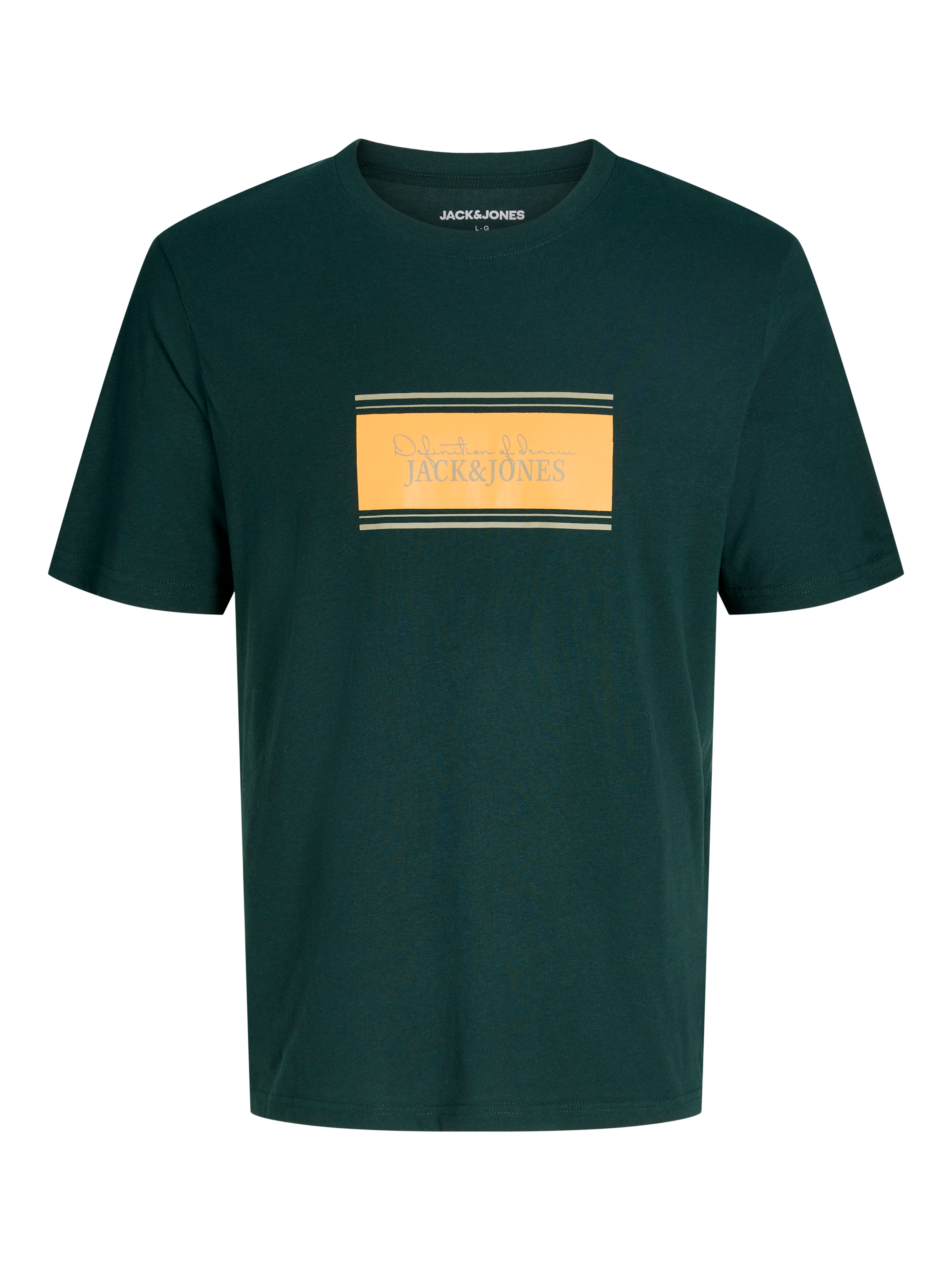 Jack & Jones Rundhalsshirt »JJBUSTER TEE SS CREW NECK BTS« aus Baumwolle, normale Passform, pflegeleicht