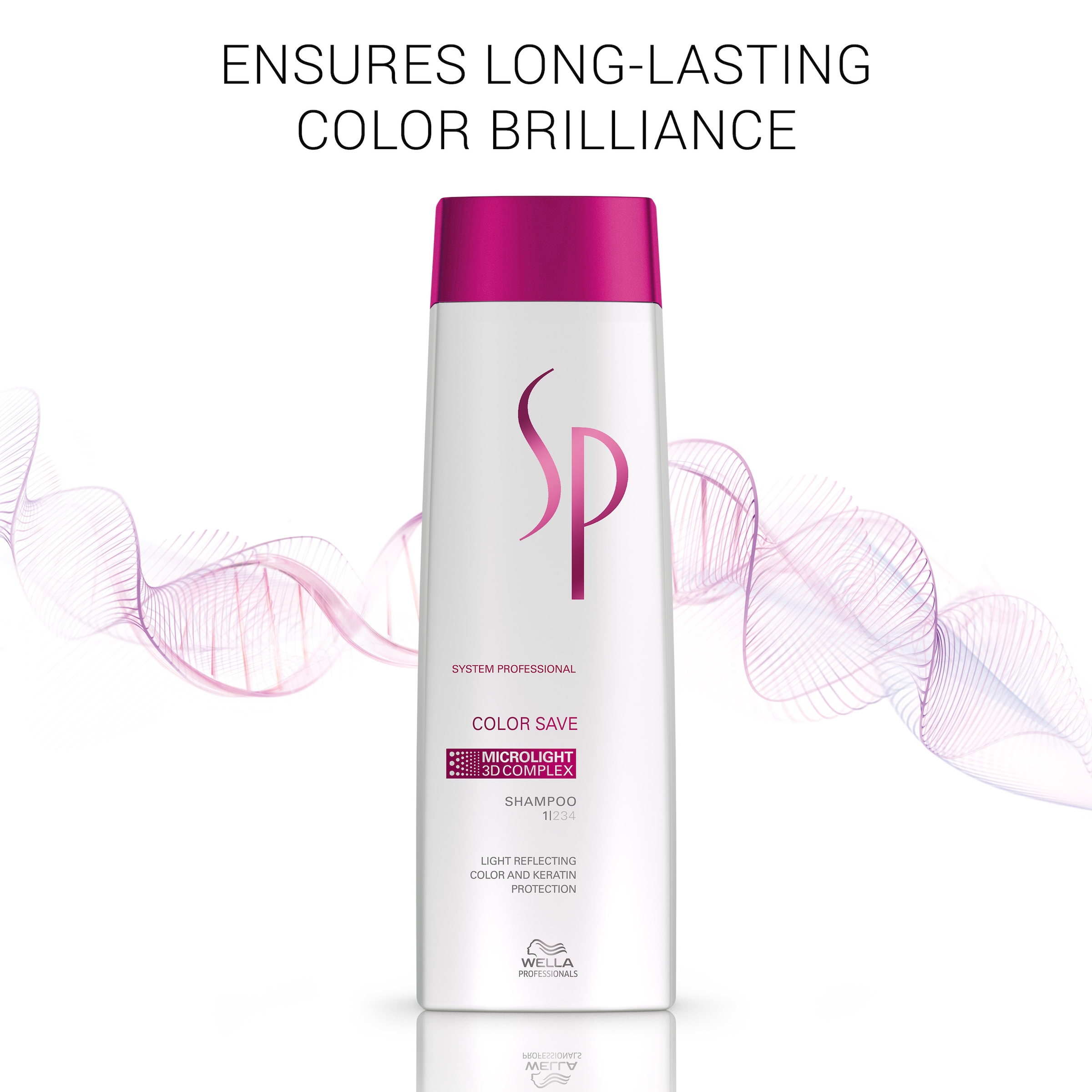 Wella SP Haarshampoo »Color Save Shampoo« farbschützend, einfache Anwendung, pflegend