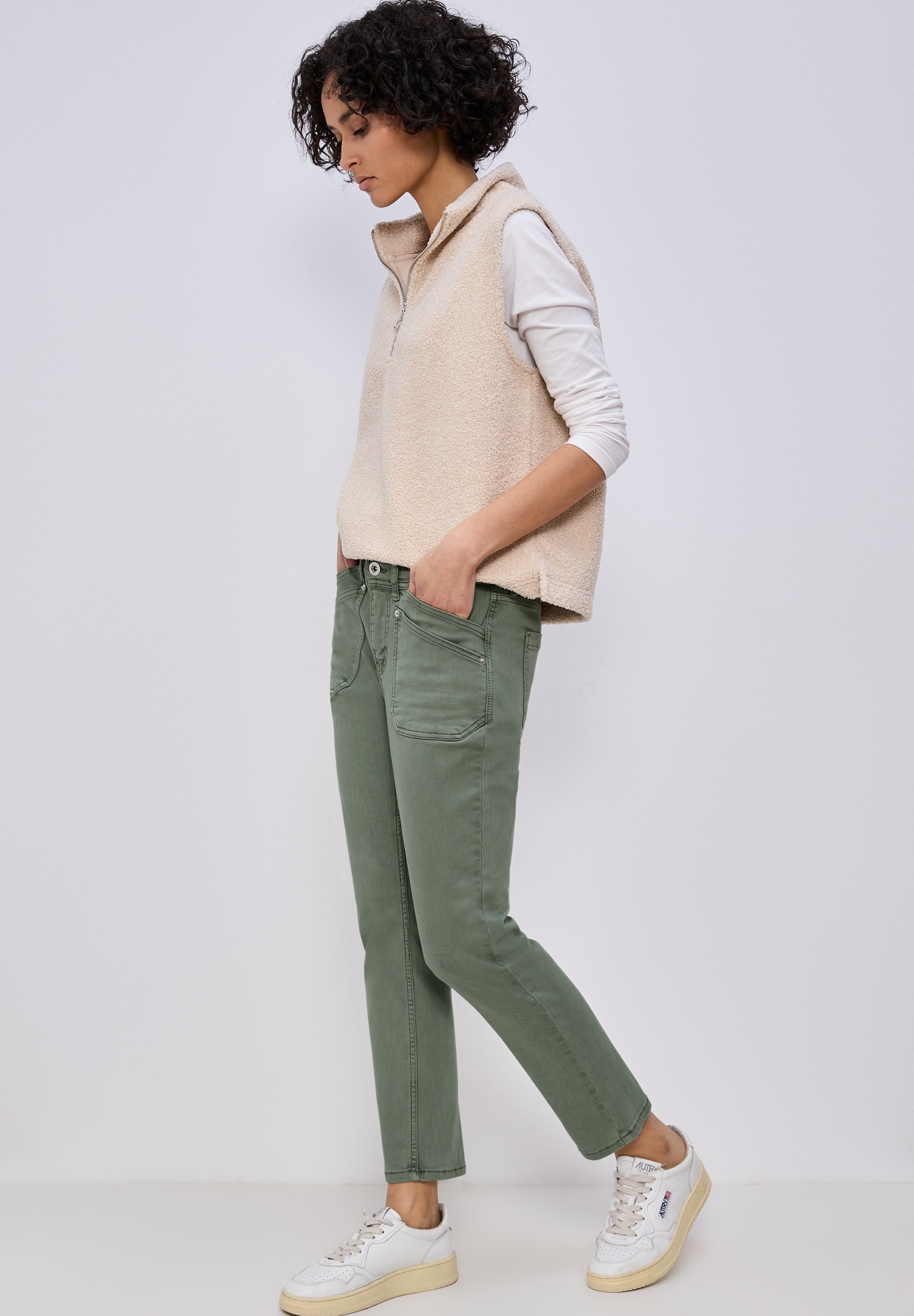 STREET ONE Loose-fit-Jeans im Cargo-Style