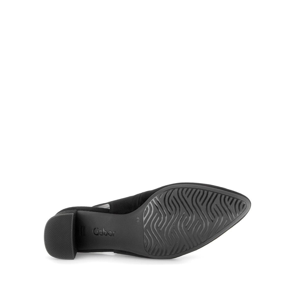 Slingpumps GABOR "Slingpumps", Damen, Gr. 35,5, schwarz, Schuhe Slingpumps 9