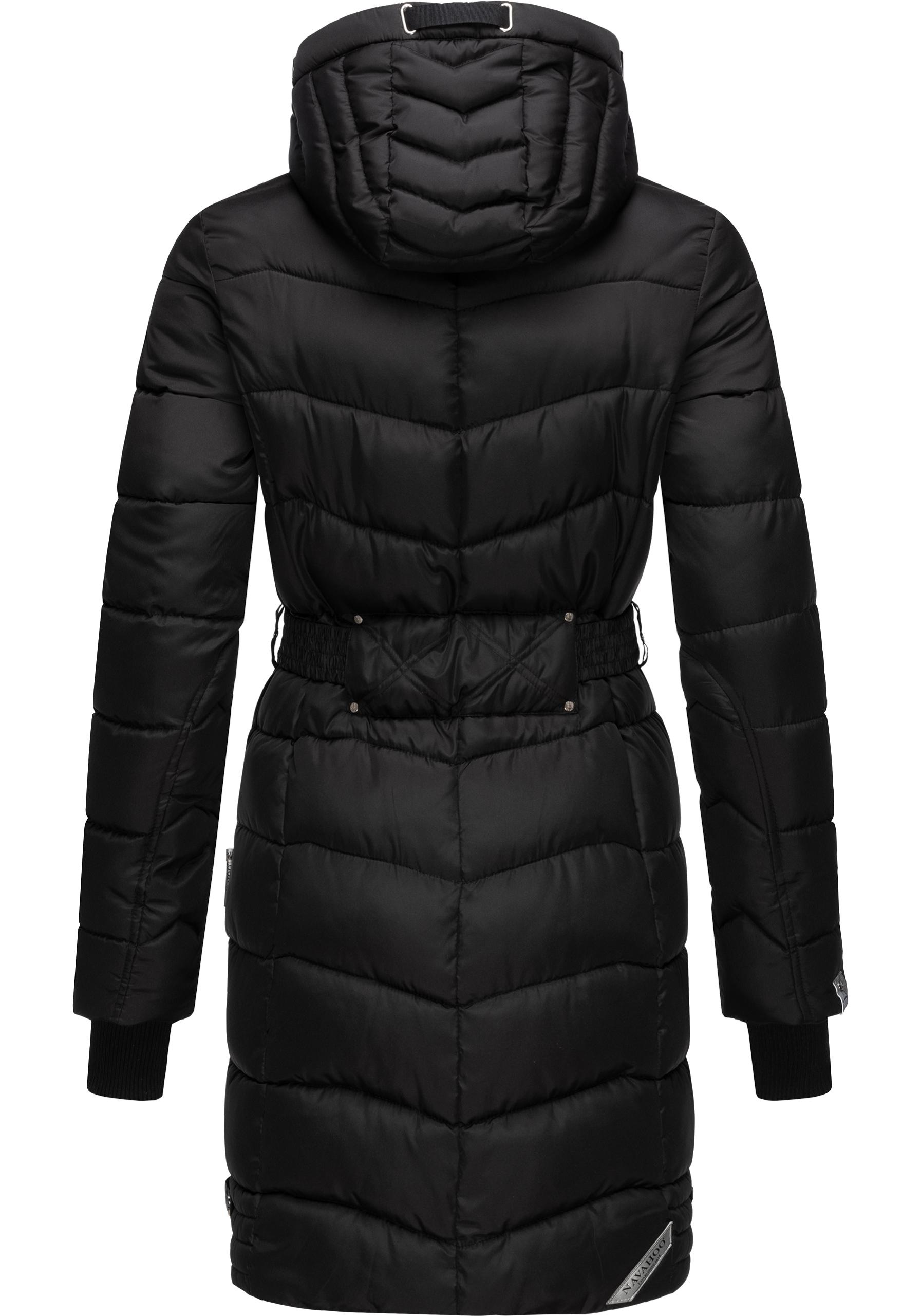 Navahoo Steppmantel »Alpenveilchen«, Stylischer Wintermantel mit schicken Details