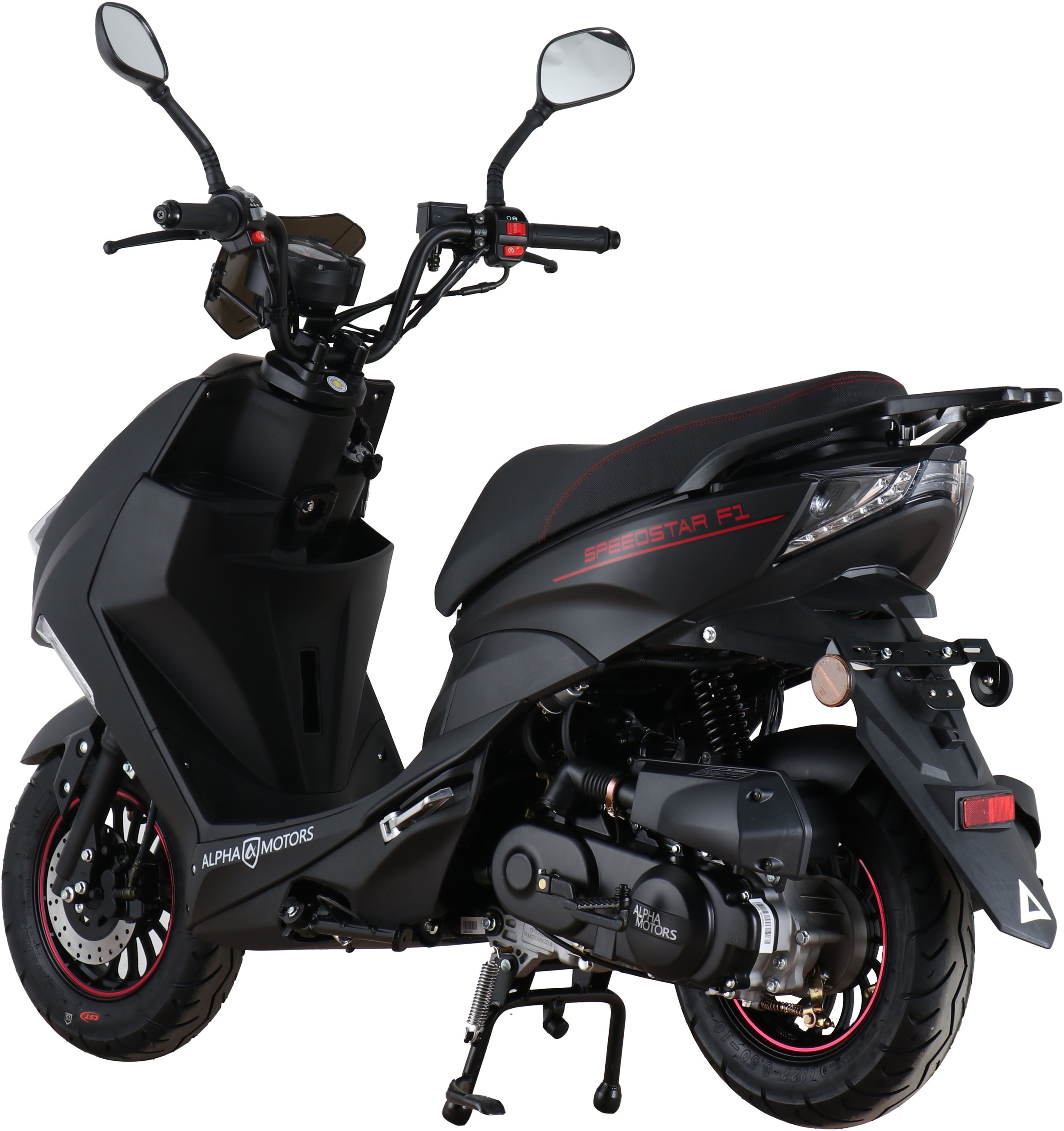 Alpha Motors Motorroller »Speedstar FI«, 50 cm³, 25 km/h, Euro 5, 2,72 PS, mit Lenkerschloss