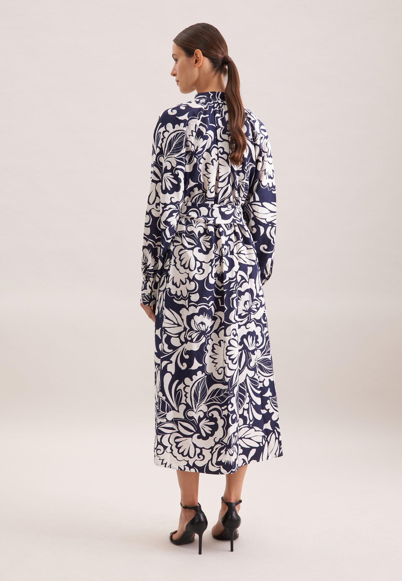 seidensticker Sommerkleid 1/1 V-Neck Druck günstig online kaufen