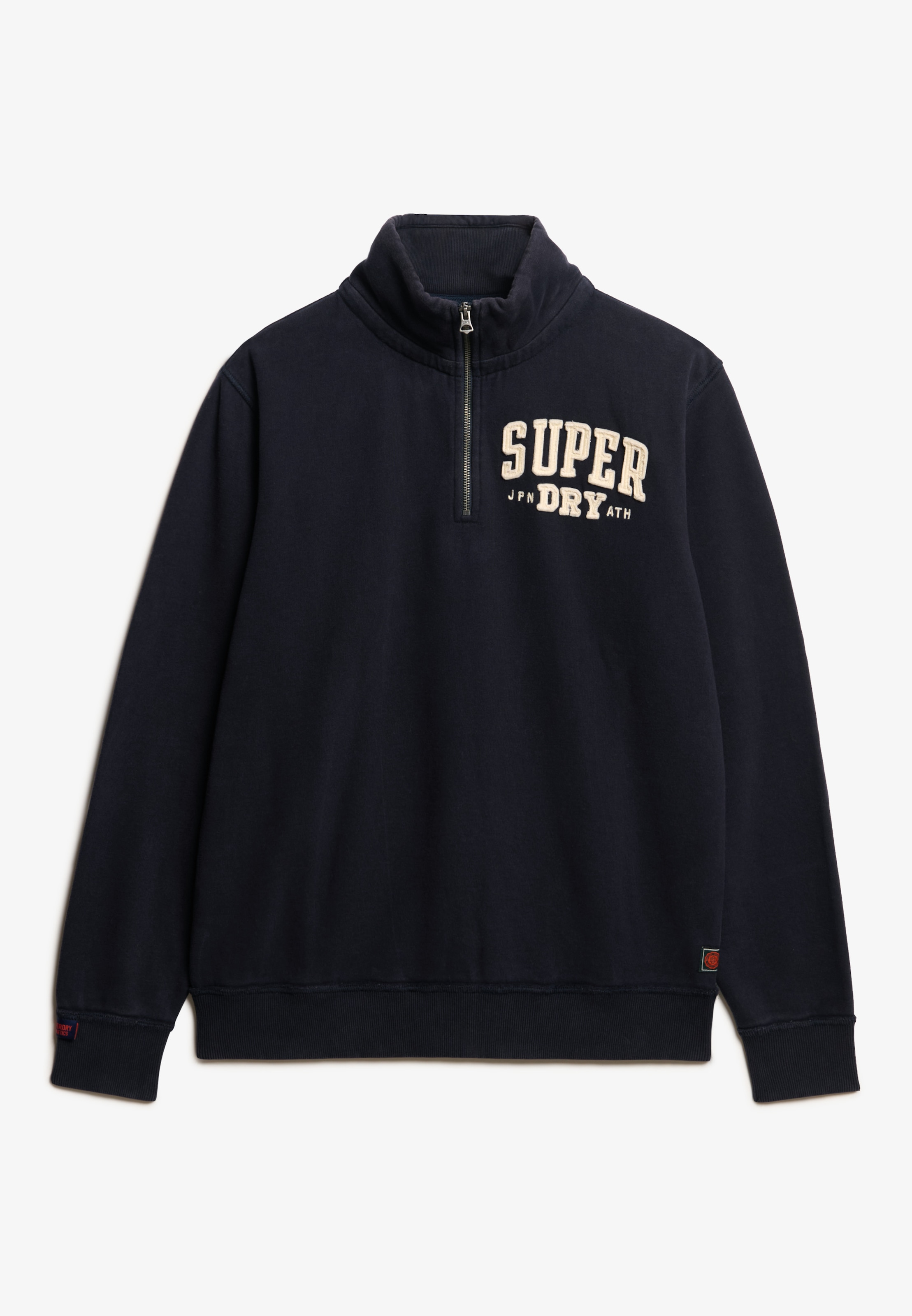 Superdry Sweatshirt »VINTAGE ATHLETIC ZIP HENLEY«