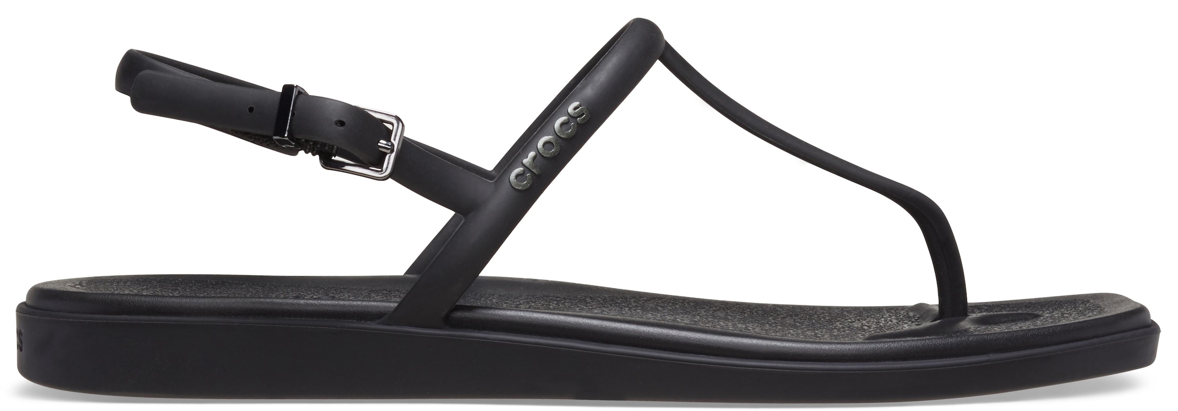 Crocs Sandale »Miami Thong Sandal«, Zehentrenner, Sandalette, Sommerschuh mit Zehensteg