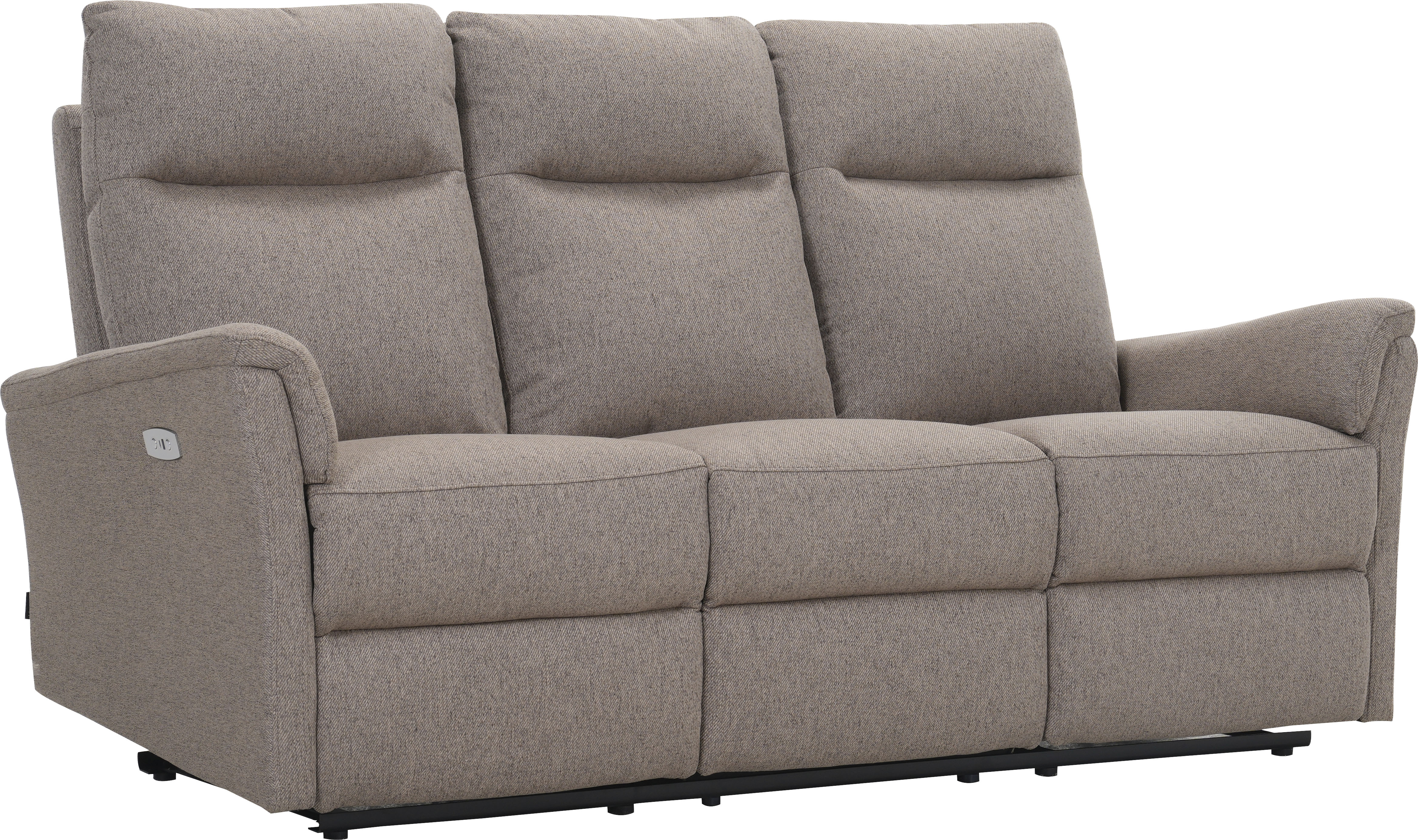 Thumbnail - Home affaire 3-Sitzer "FINNARA, 3-Sitzer,elelektrische Relaxfunktion in 2 Sitzen, USB A/C" Liegefunktion 105-135, Federk...