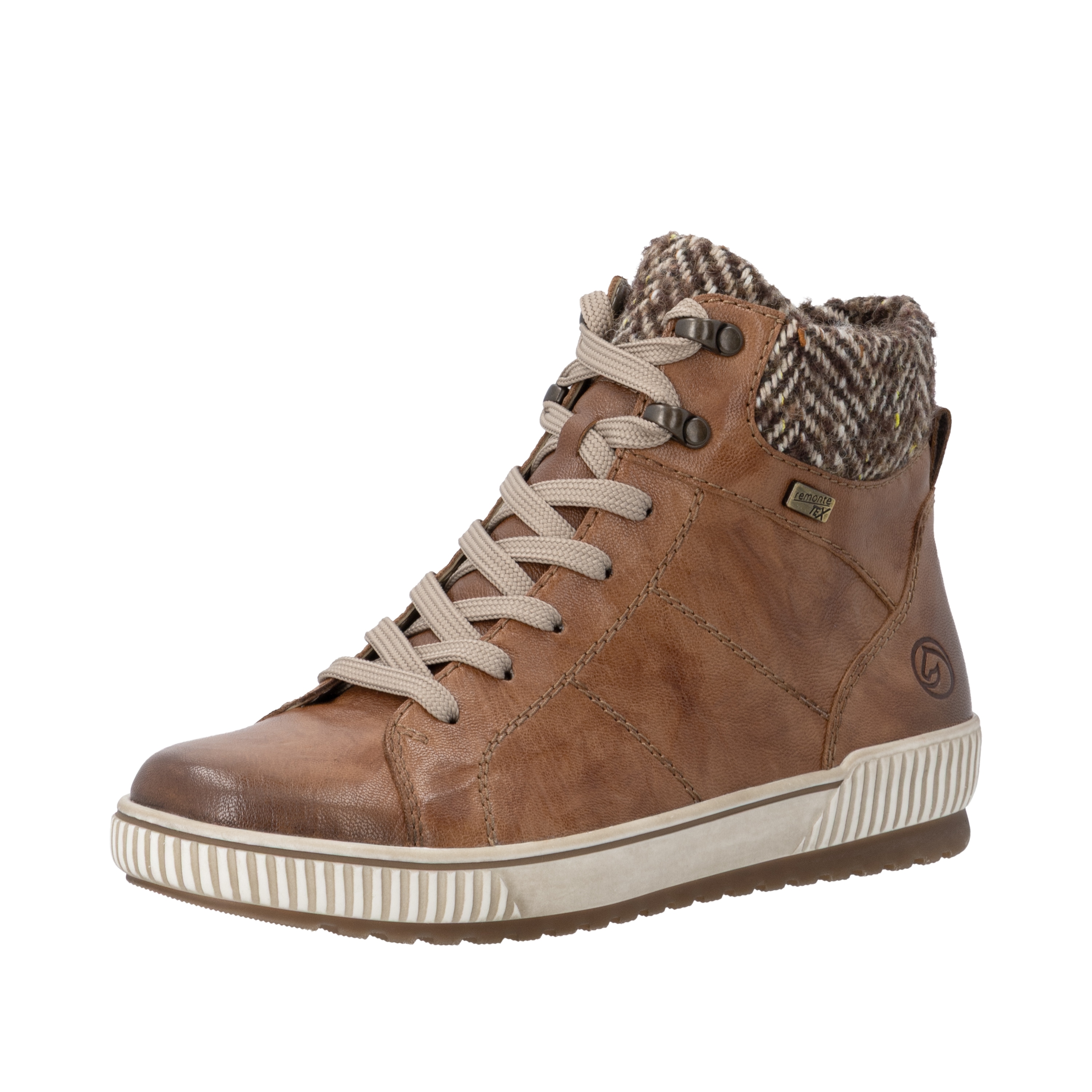 Remonte Schnürboots mit wasserabweisender TEX-Membrane, Used-Optik