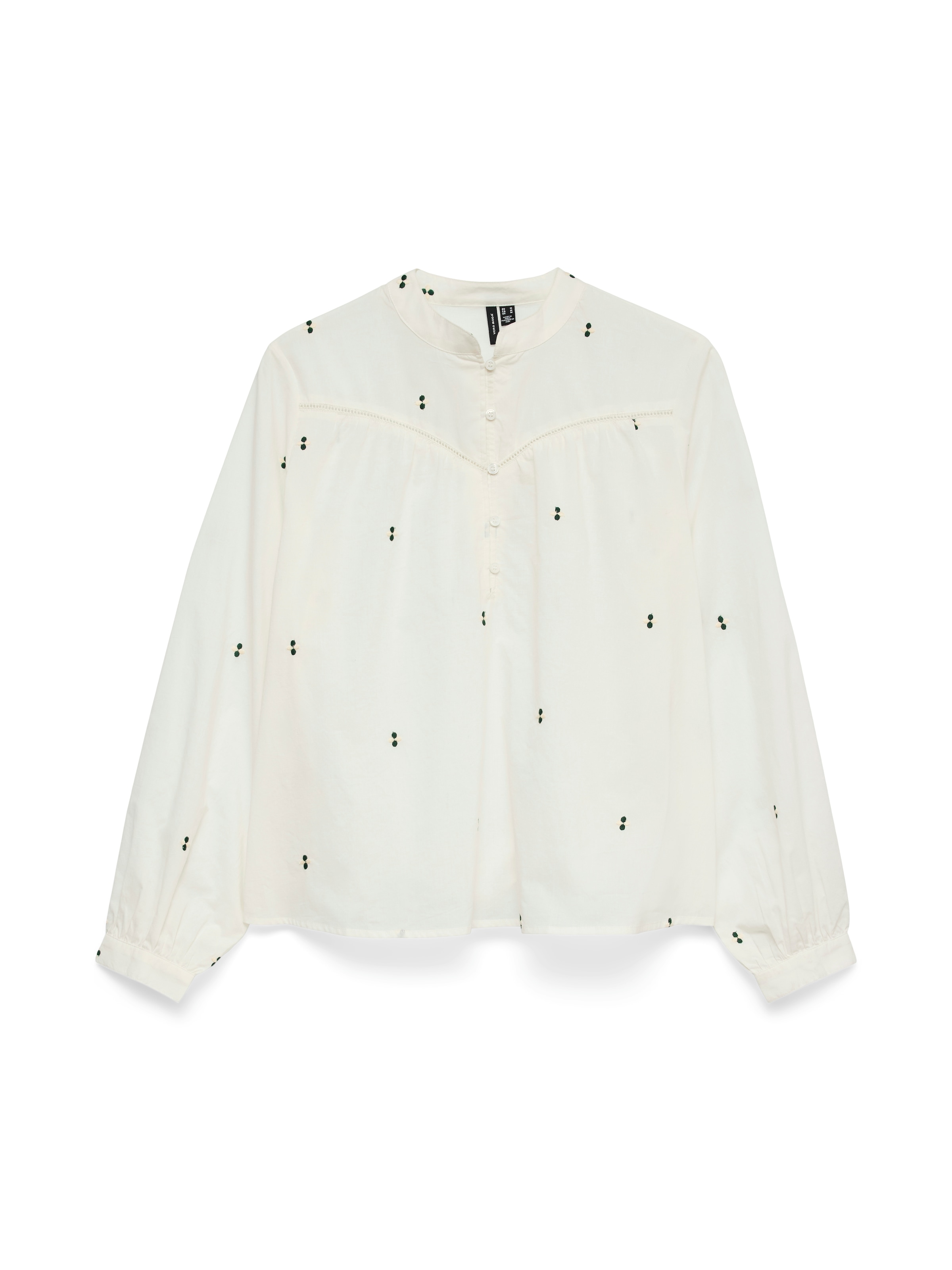 Vero Moda Langarmbluse »VMIRIS LS TOP NOOS« Baumwolle, allover bestickt