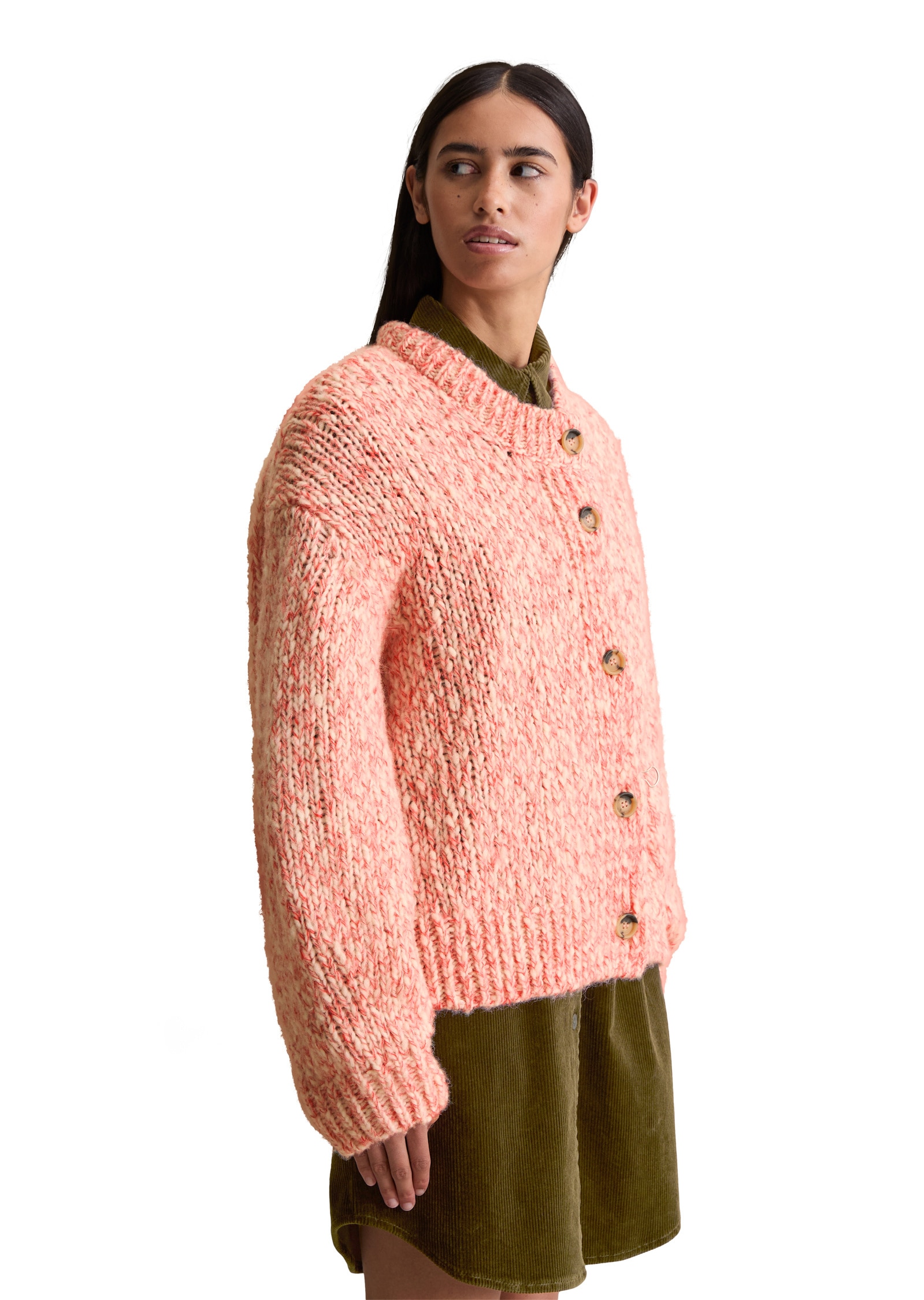 Marc O'Polo DENIM Cardigan »aus Schurwolle-Alpakawolle-Mix«