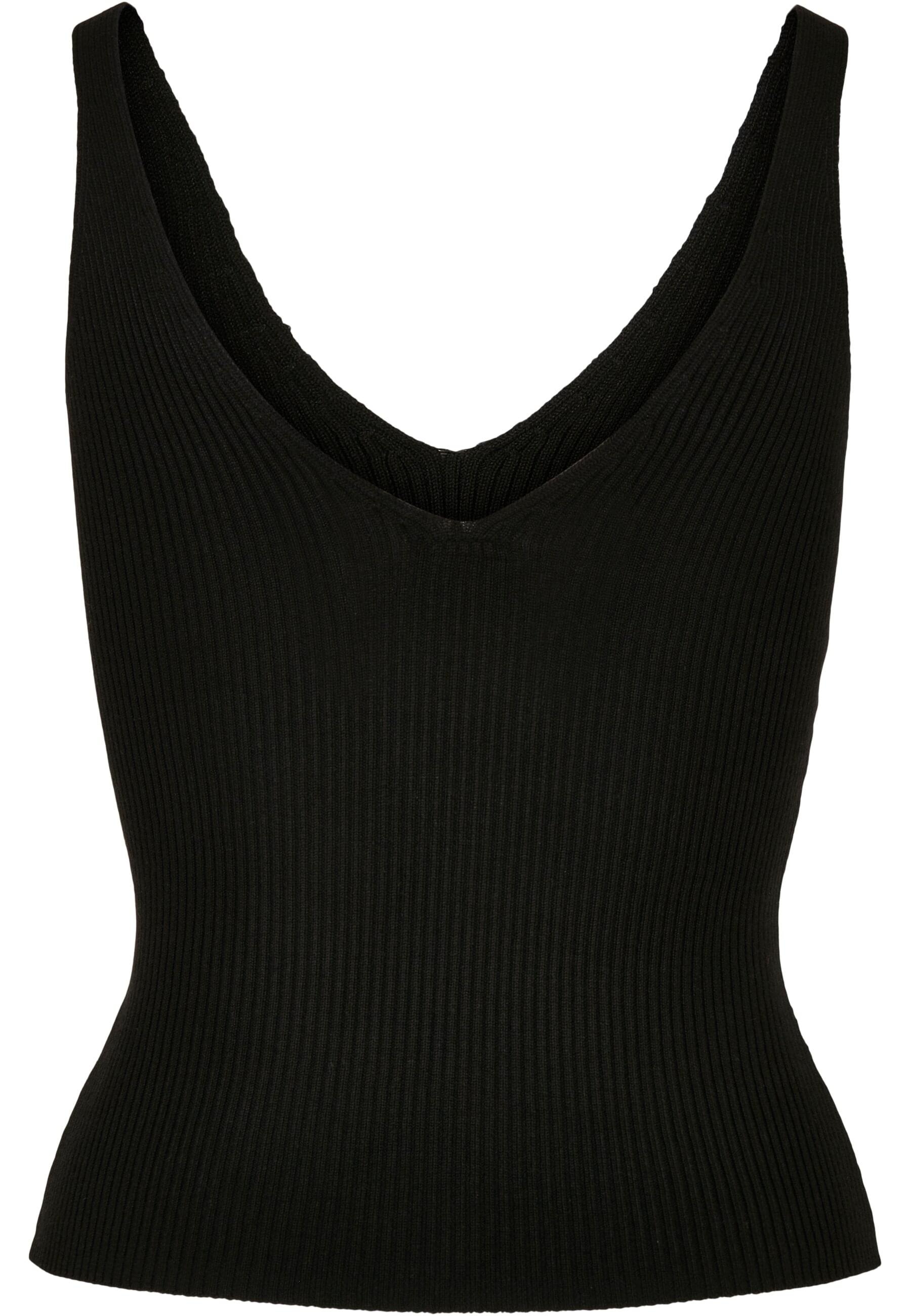 URBAN CLASSICS Muskelshirt "Urban Classics Damen Ladies Rib Knit Top", (1 t günstig online kaufen