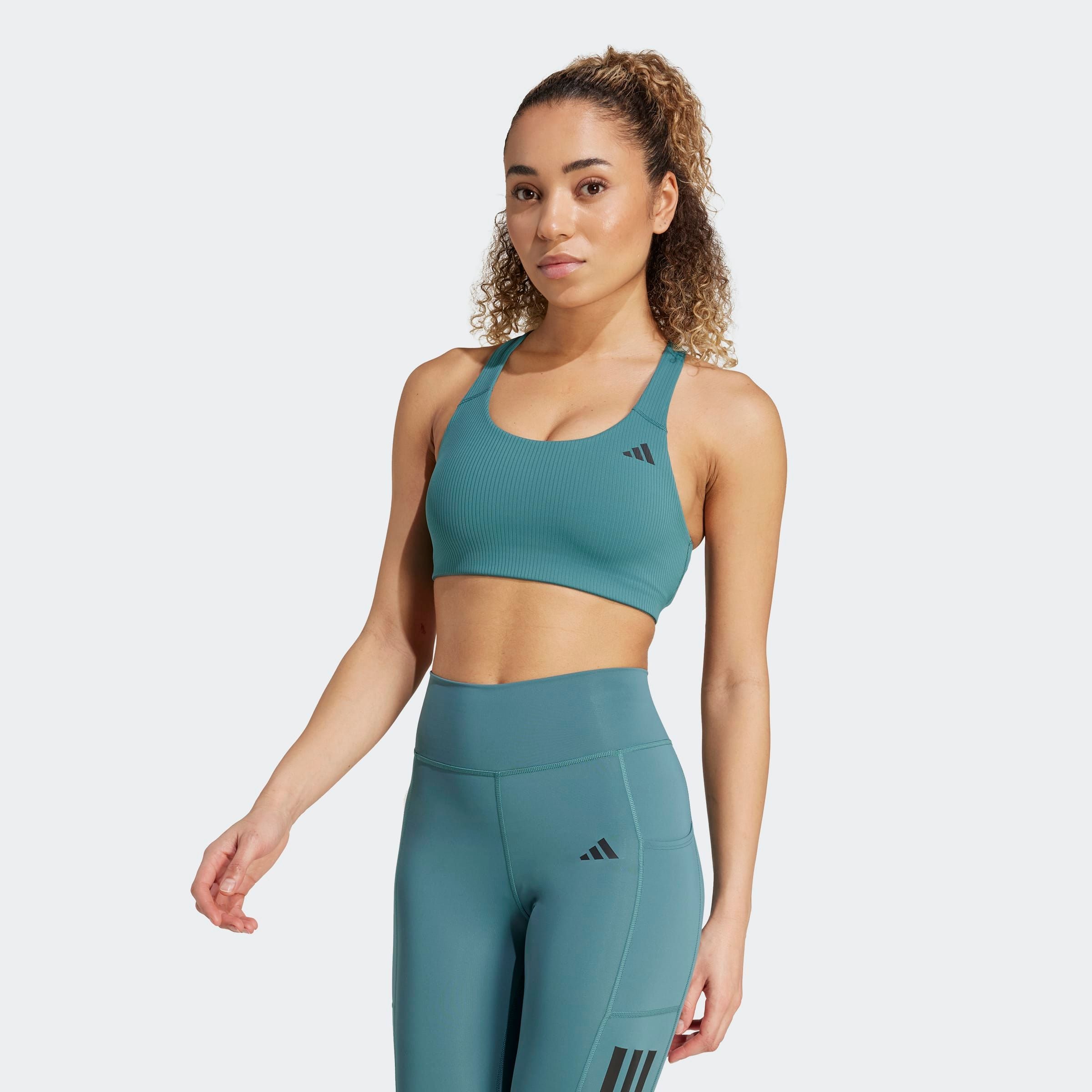 adidas Performance Sport-BH "POWERIMPACT RIB MEDIUM SUPPORT TRAINING" günstig online kaufen