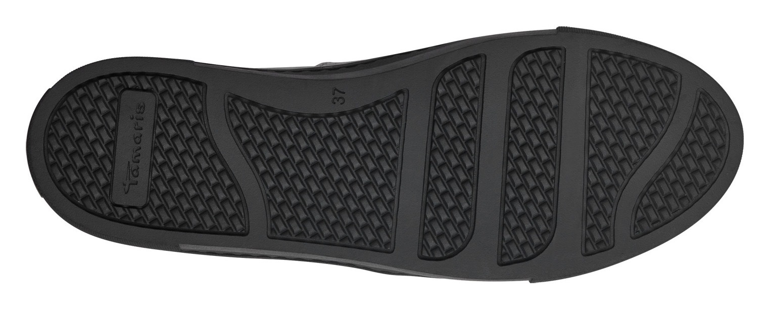 Tamaris Plateausneaker, Freizeitschuh, Halbschuh, Schnürschuh mit gepolstertem Schaftrand