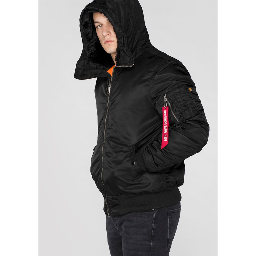 Alpha Industries Bomberjacke »MA-1 HOODED«, mit Kapuze