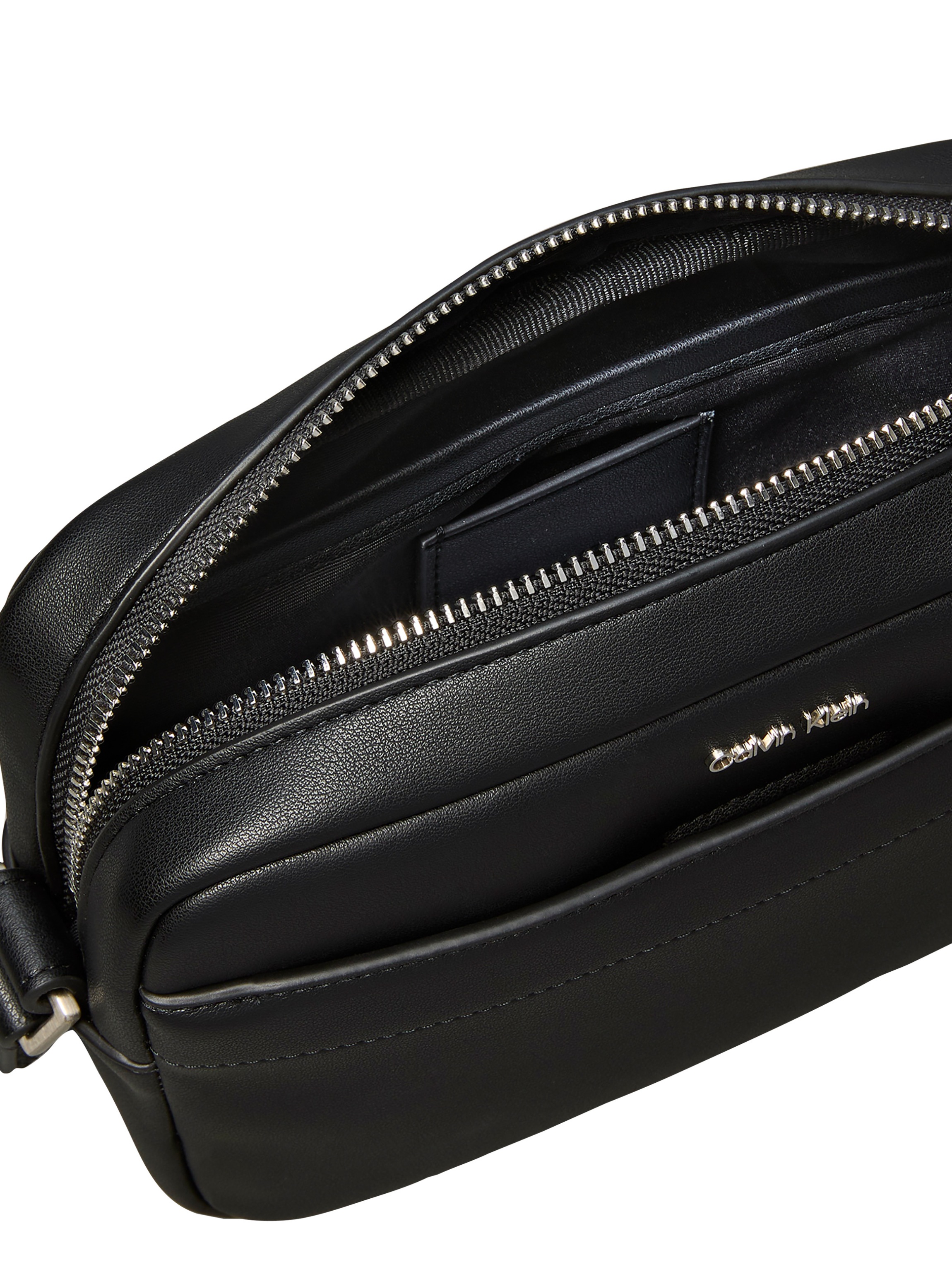 Calvin Klein Kulturbeutel »RAISED POUCH W/ HANDLE« Unisex Minibag, Hygienebeutel mit praktischer Handschlaufe