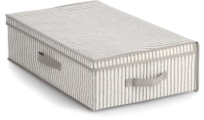 Aufbewahrungsbox »Stripes«, Vlies, beige