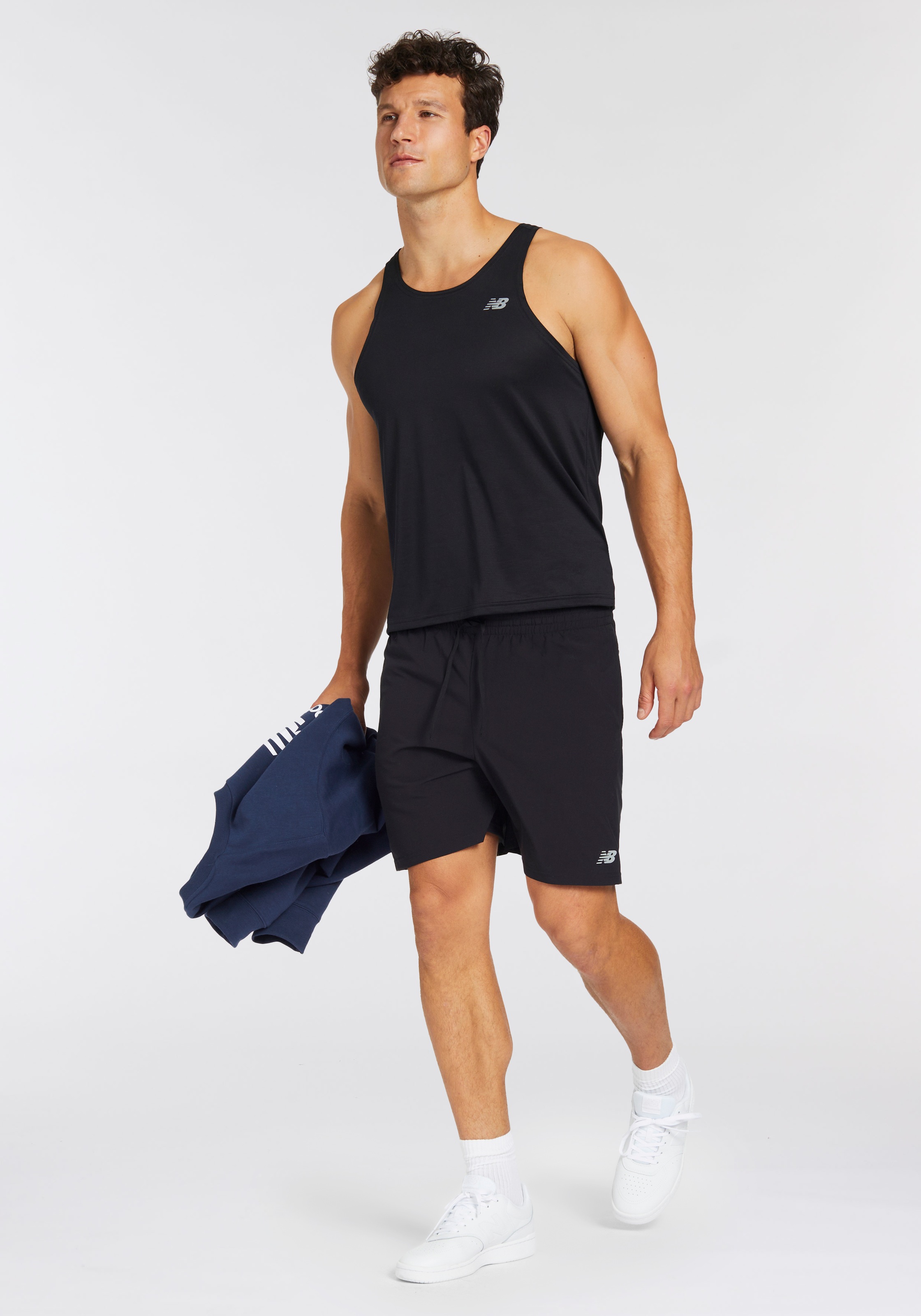 New Balance Laufshorts »SPORT ESSENTIALS SHORT 7"«, elastischer Bund