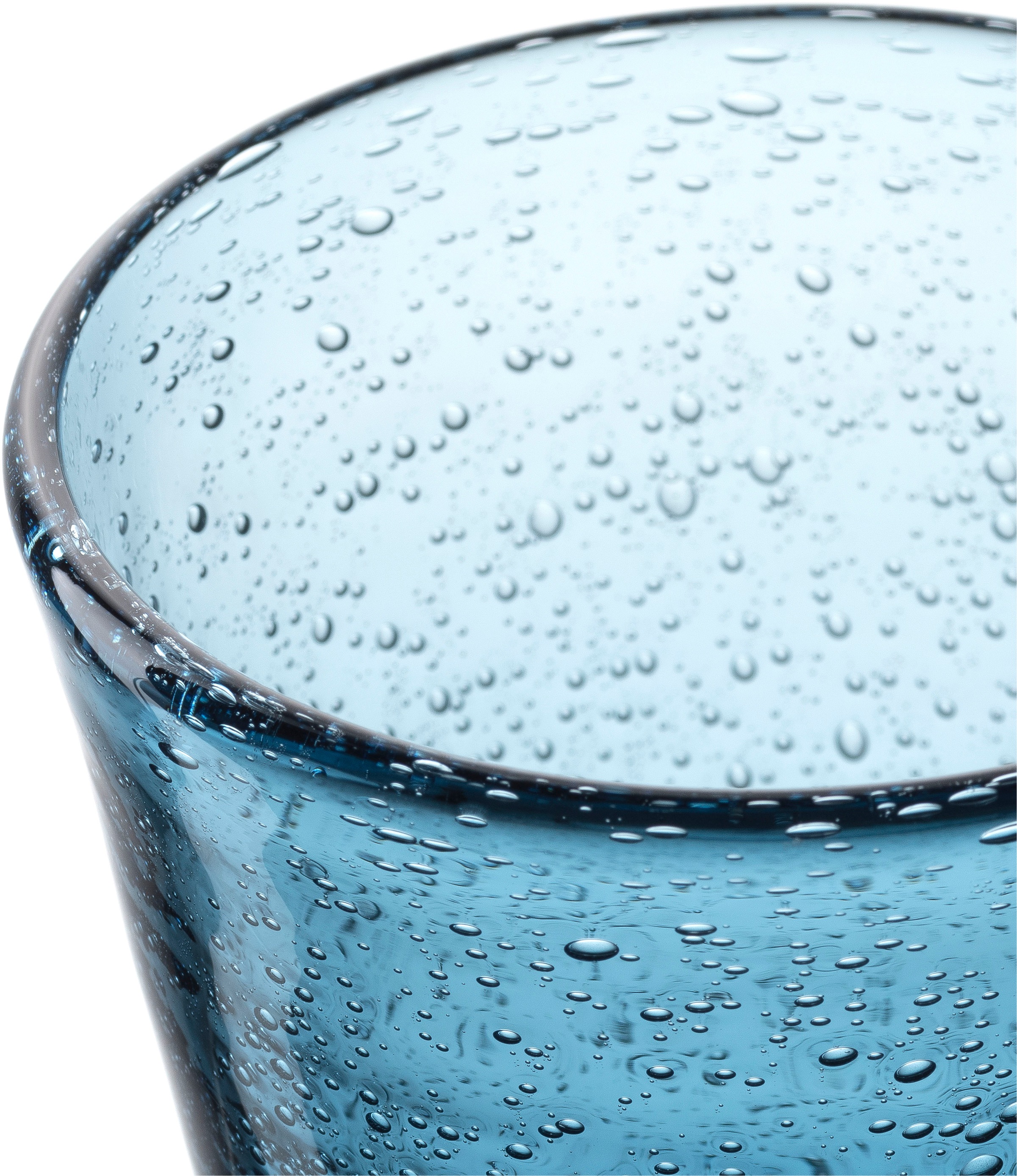 LEONARDO Gläser-Set »Trinkglas BURANO, 330 ml, 4er-Set«, (Set, 4 tlg.), aus mundgeblasenem Schaumglas