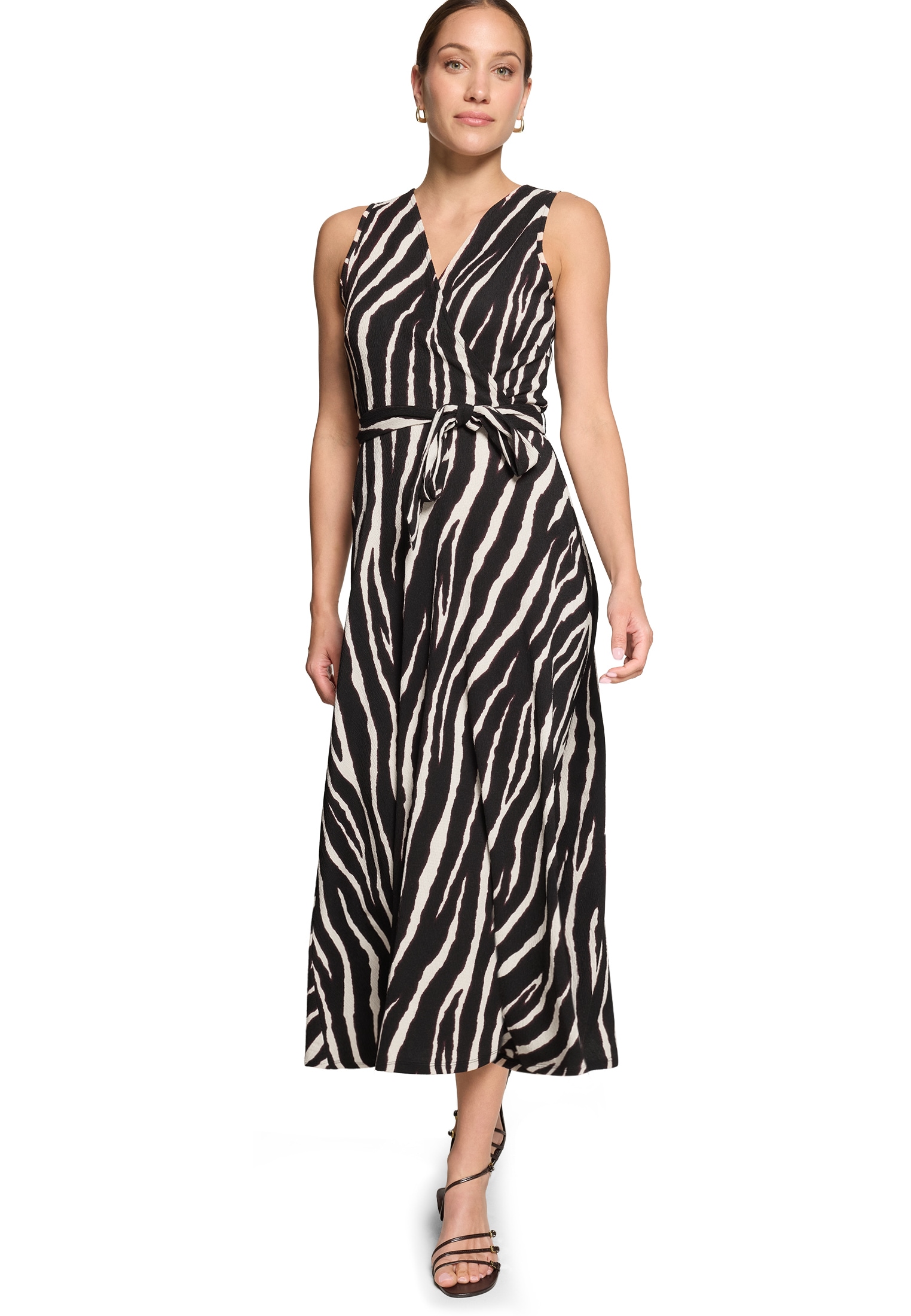 Zero Jerseykleid »Damen mit Gürtel« Bindegürtel