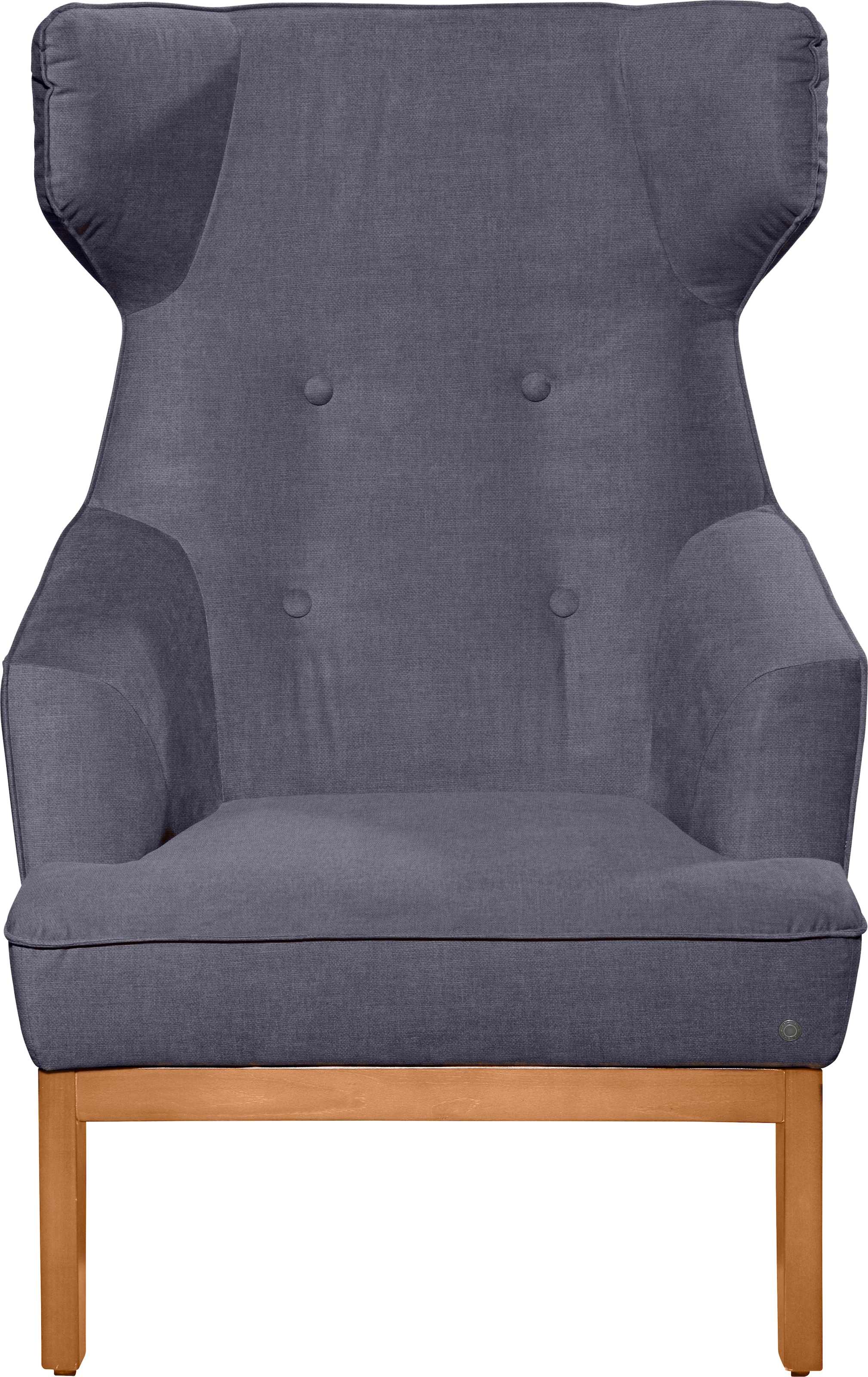 TOM TAILOR HOME Ohrensessel "COZY", im Retrolook, mit Kedernaht und Knöpfun günstig online kaufen