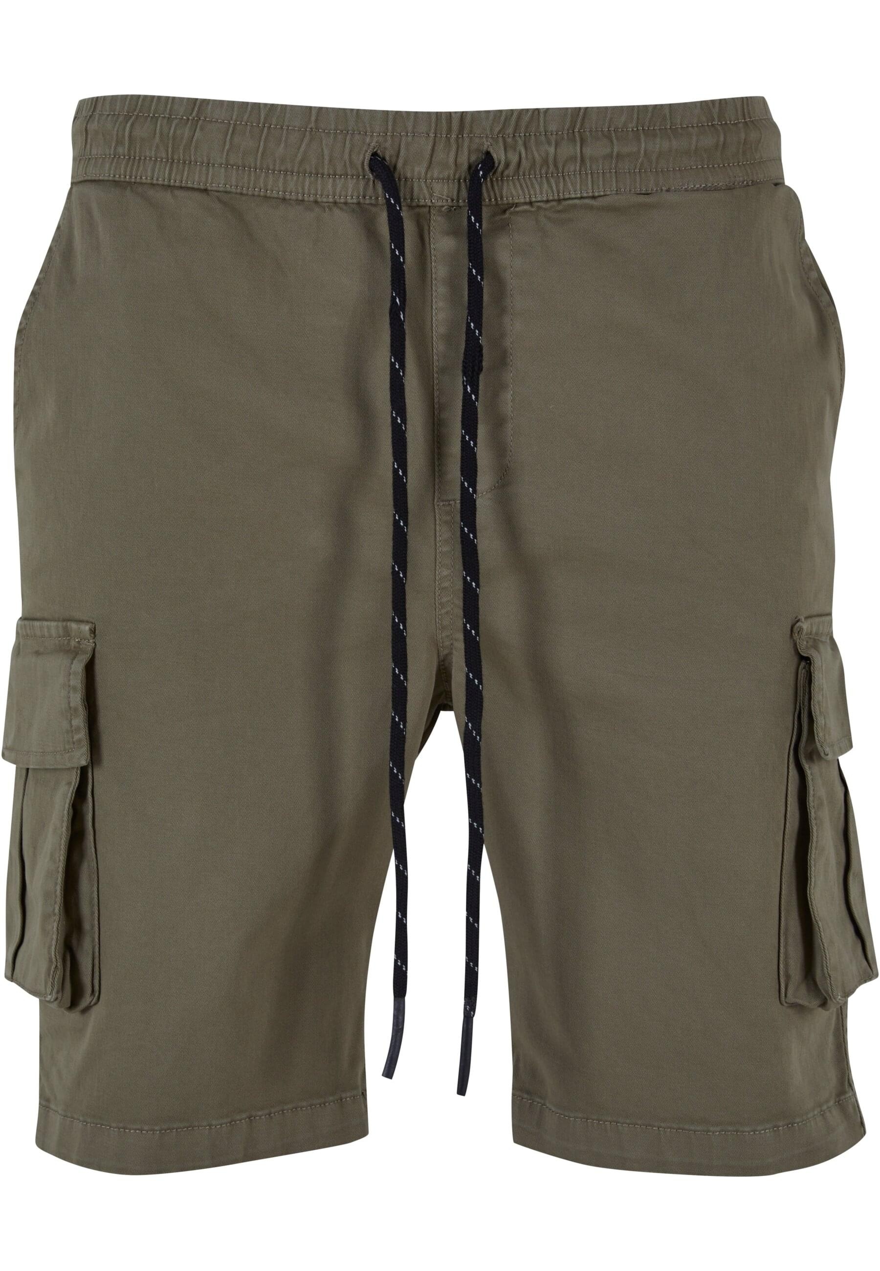 URBAN CLASSICS Stoffhose »Urban Classics Herren Drawstring Cargo Shorts«, (1 tlg.)