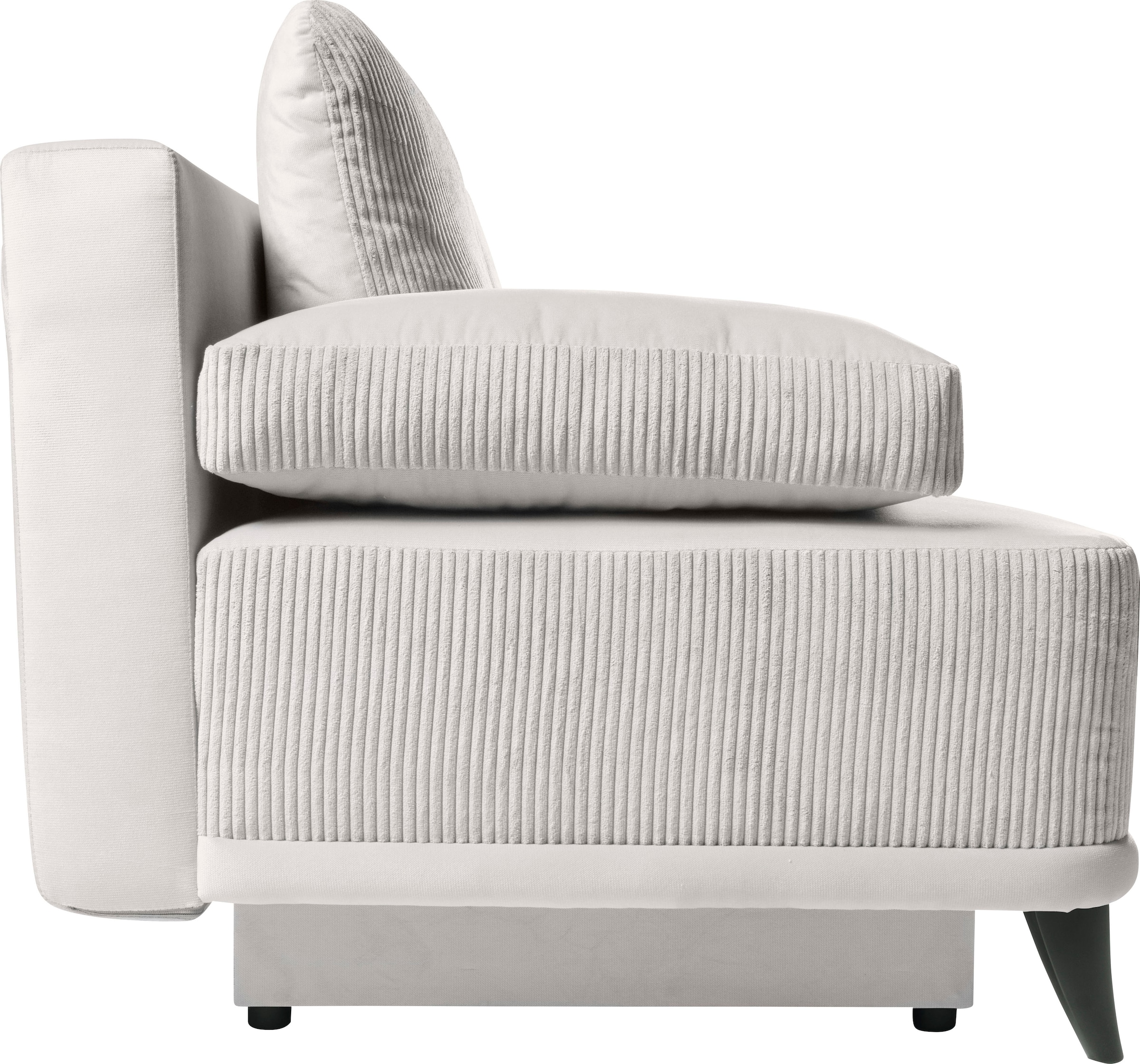 WERK2 Schlafsofa »Rosso«, 2-Sitzer Sofa und Schlafcouch mit Federkern & Bettkasten