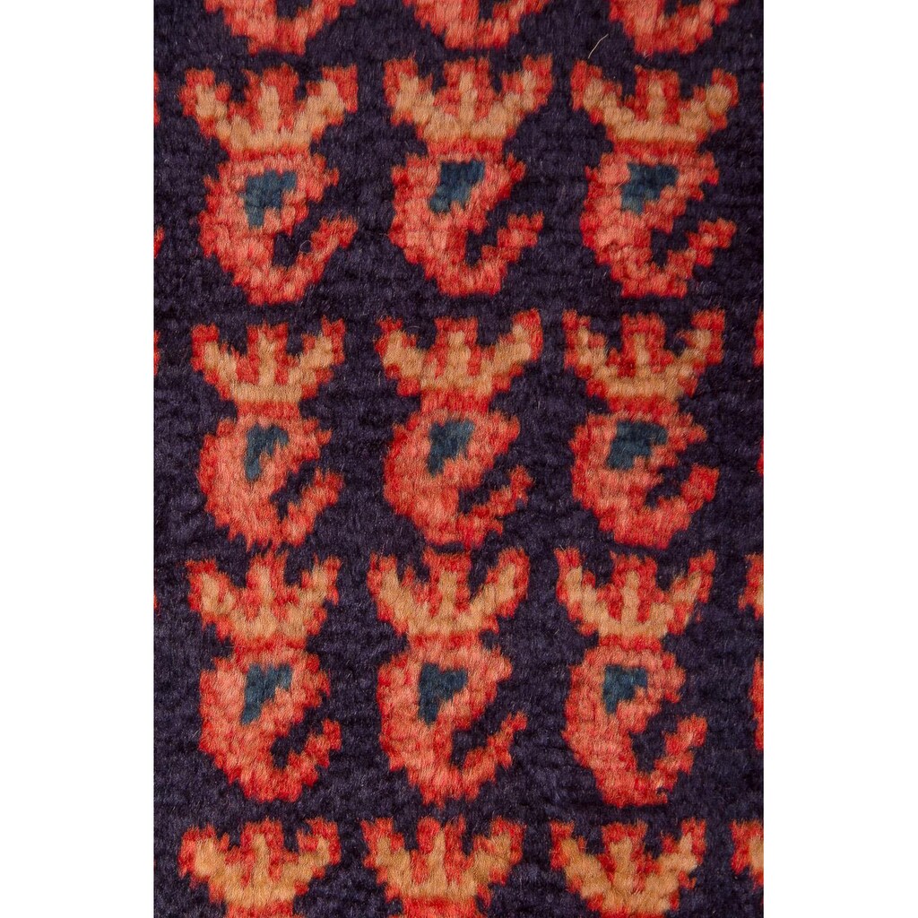 morgenland Wollteppich »Wiss Teppich handgeknüpft blau«, rechteckig