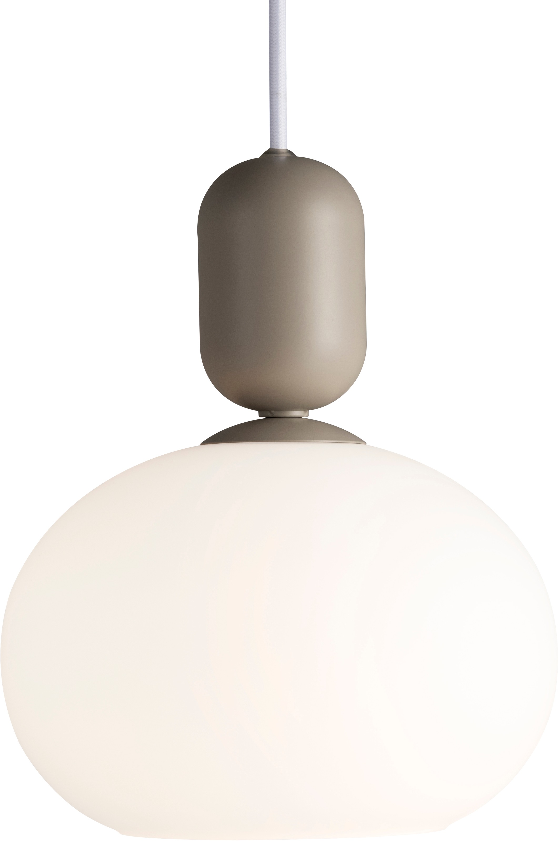 Nordlux Pendelleuchte NOTTI, E27, Hängeleuchte, mundgeblasenes Glas, Organisches Design