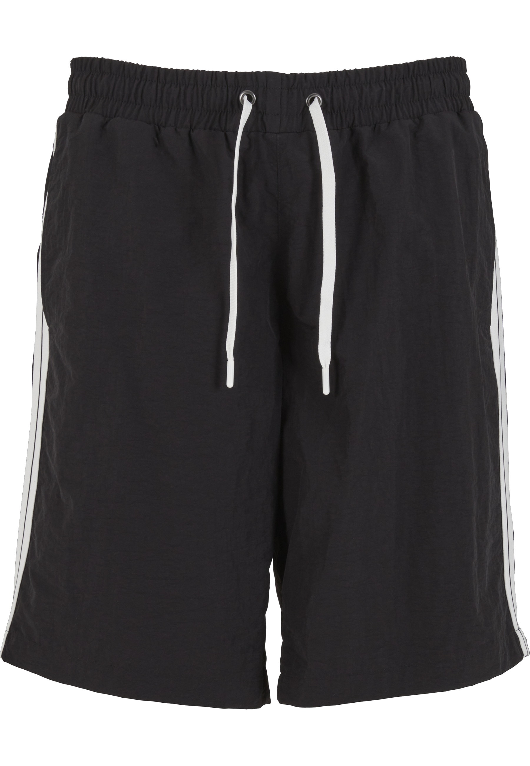URBAN CLASSICS Badeshorts "Urban Classics Board Shorts With Patched Stripe"